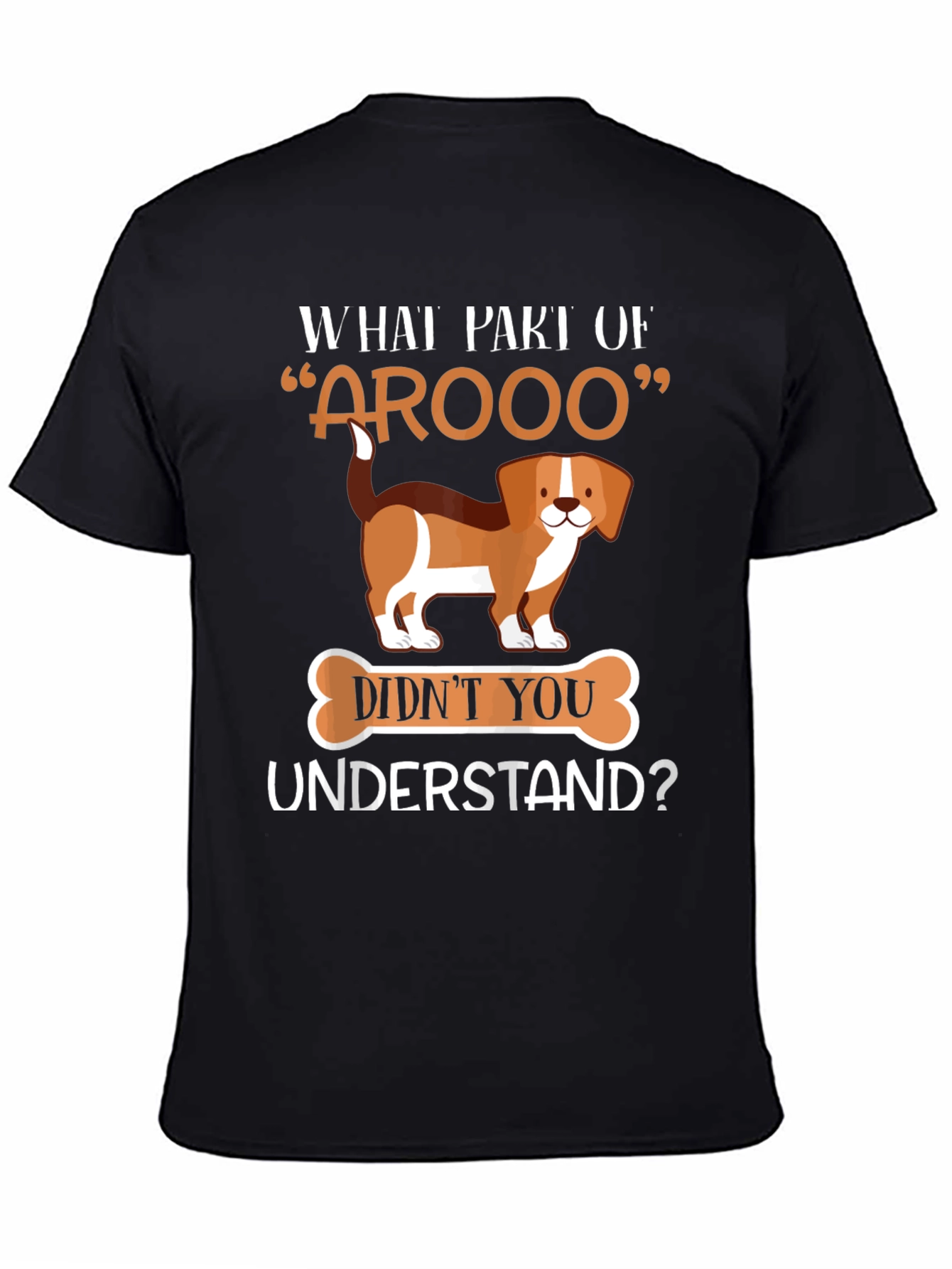 Funny Arooo Dog Lover T-Shirt