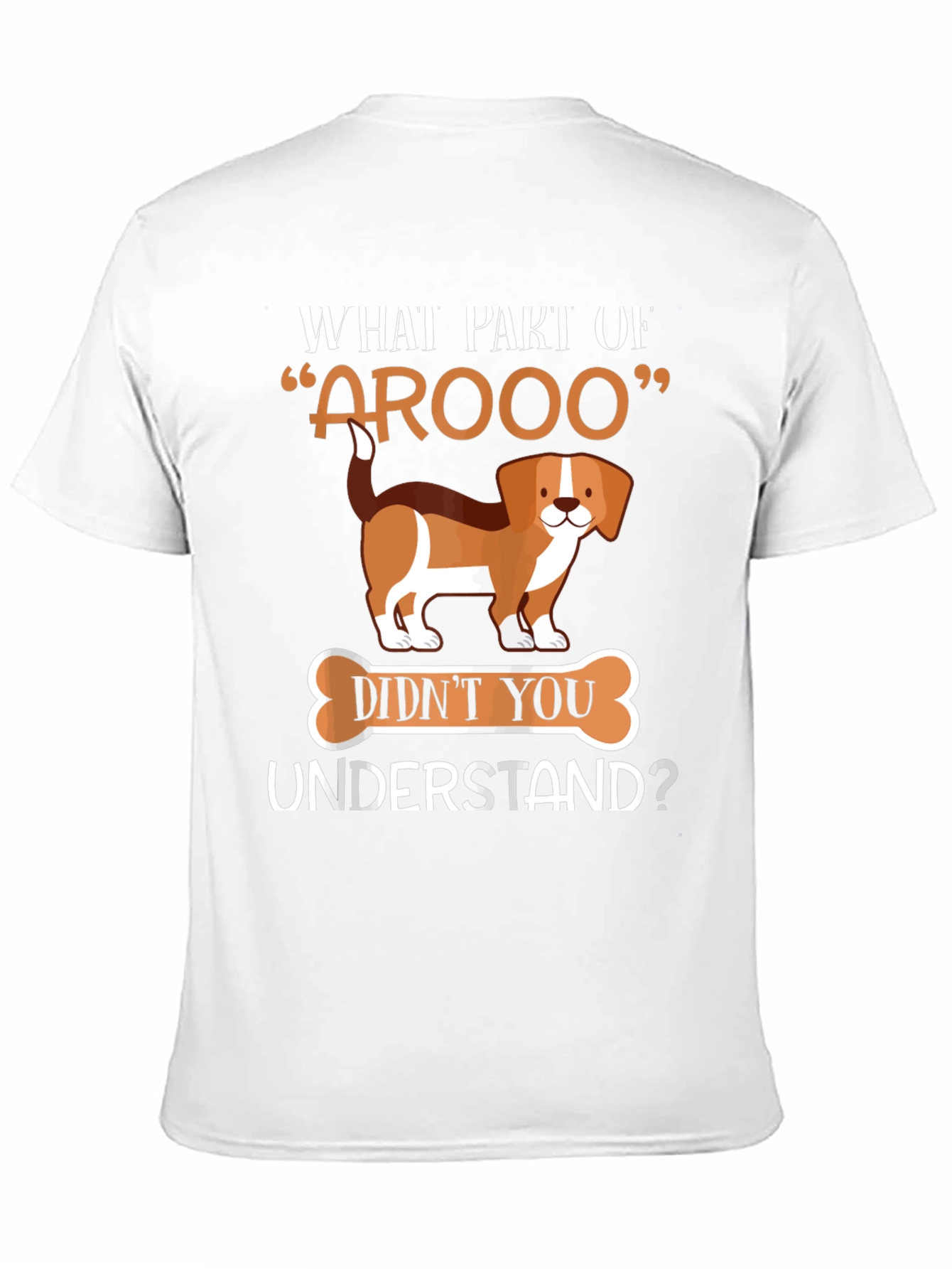 Funny Arooo Dog Lover T-Shirt