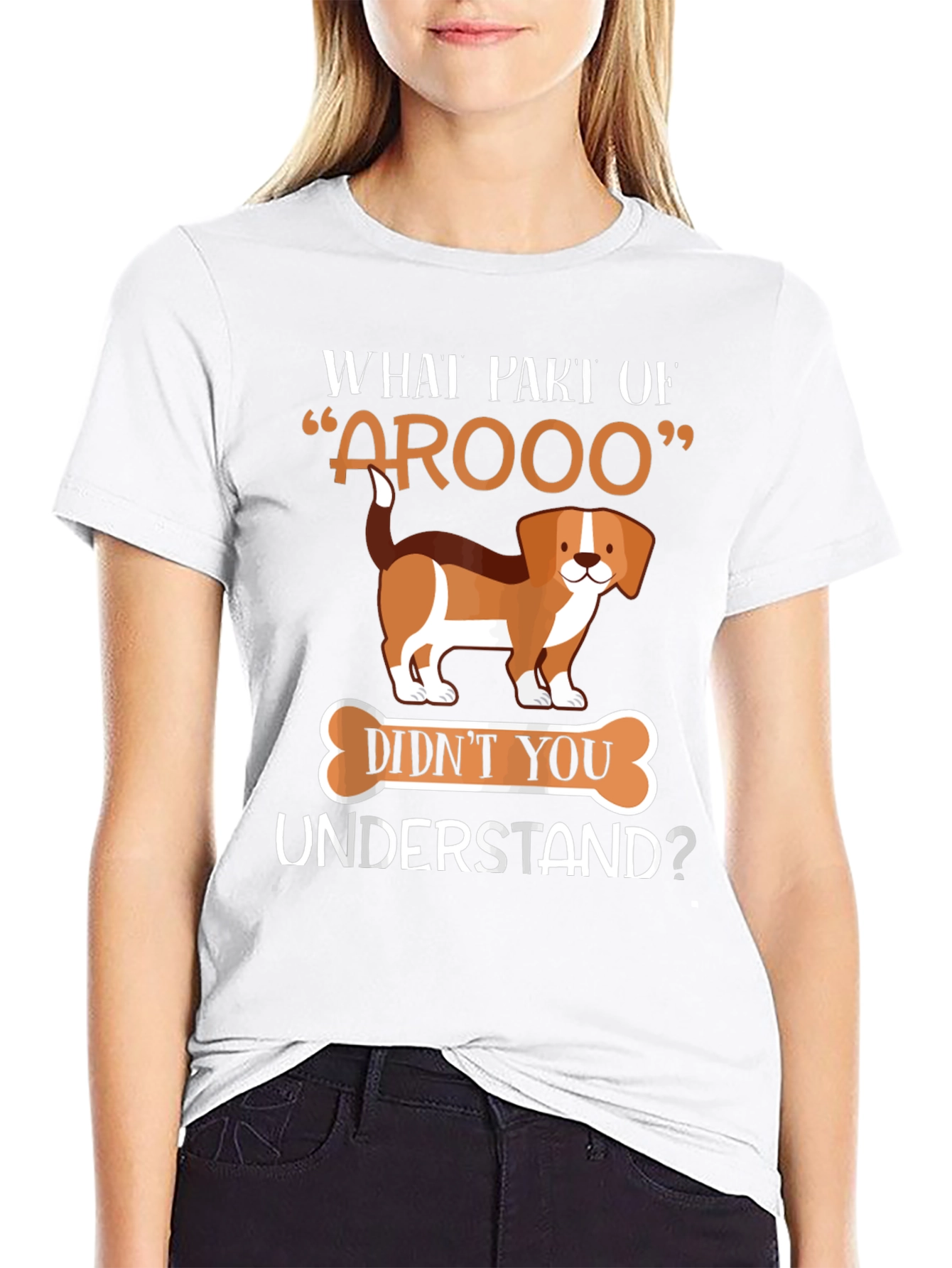 Funny Arooo Dog Lover T-Shirt