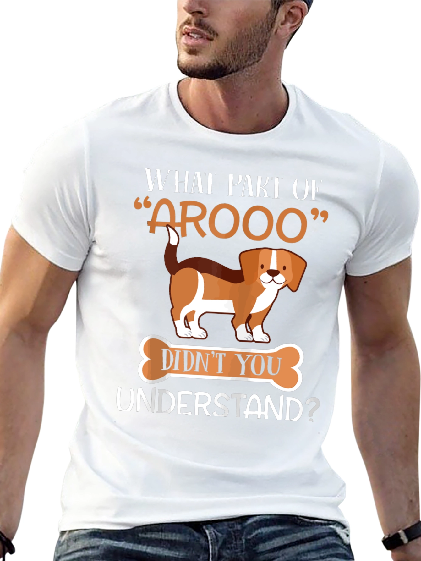 Funny Arooo Dog Lover T-Shirt