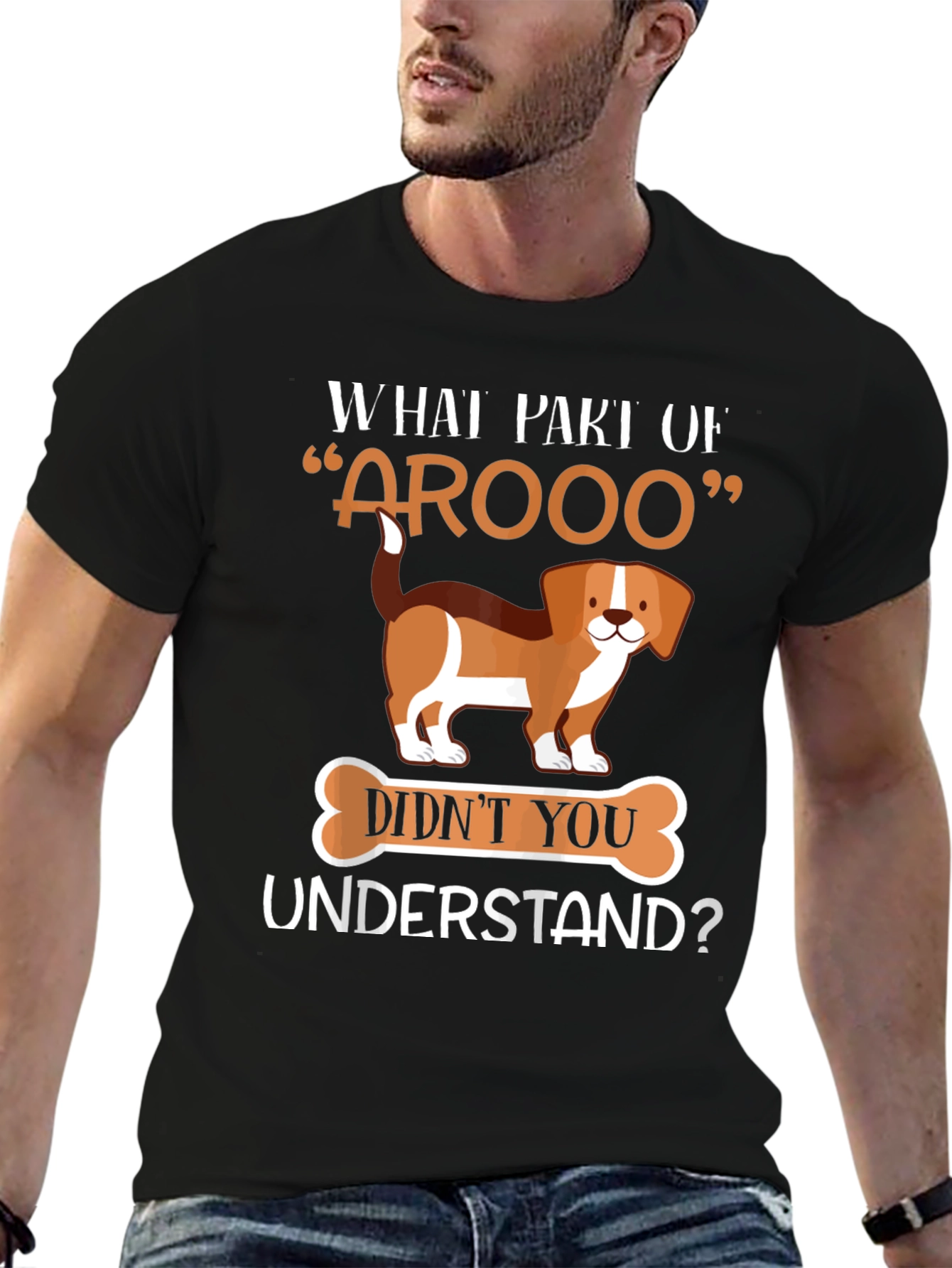 Funny Arooo Dog Lover T-Shirt