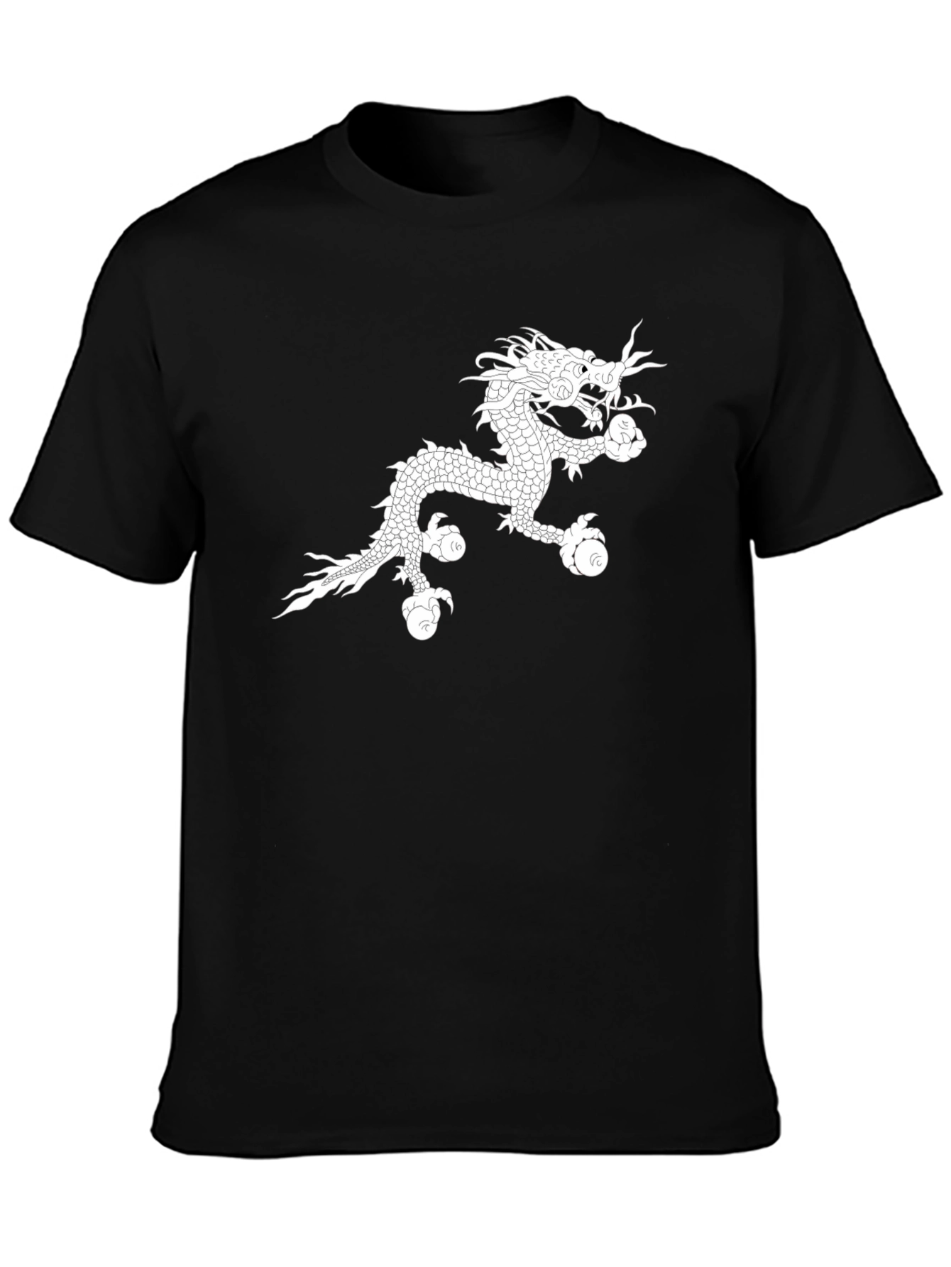 Bhutan Dragon T-Shirt - Black
