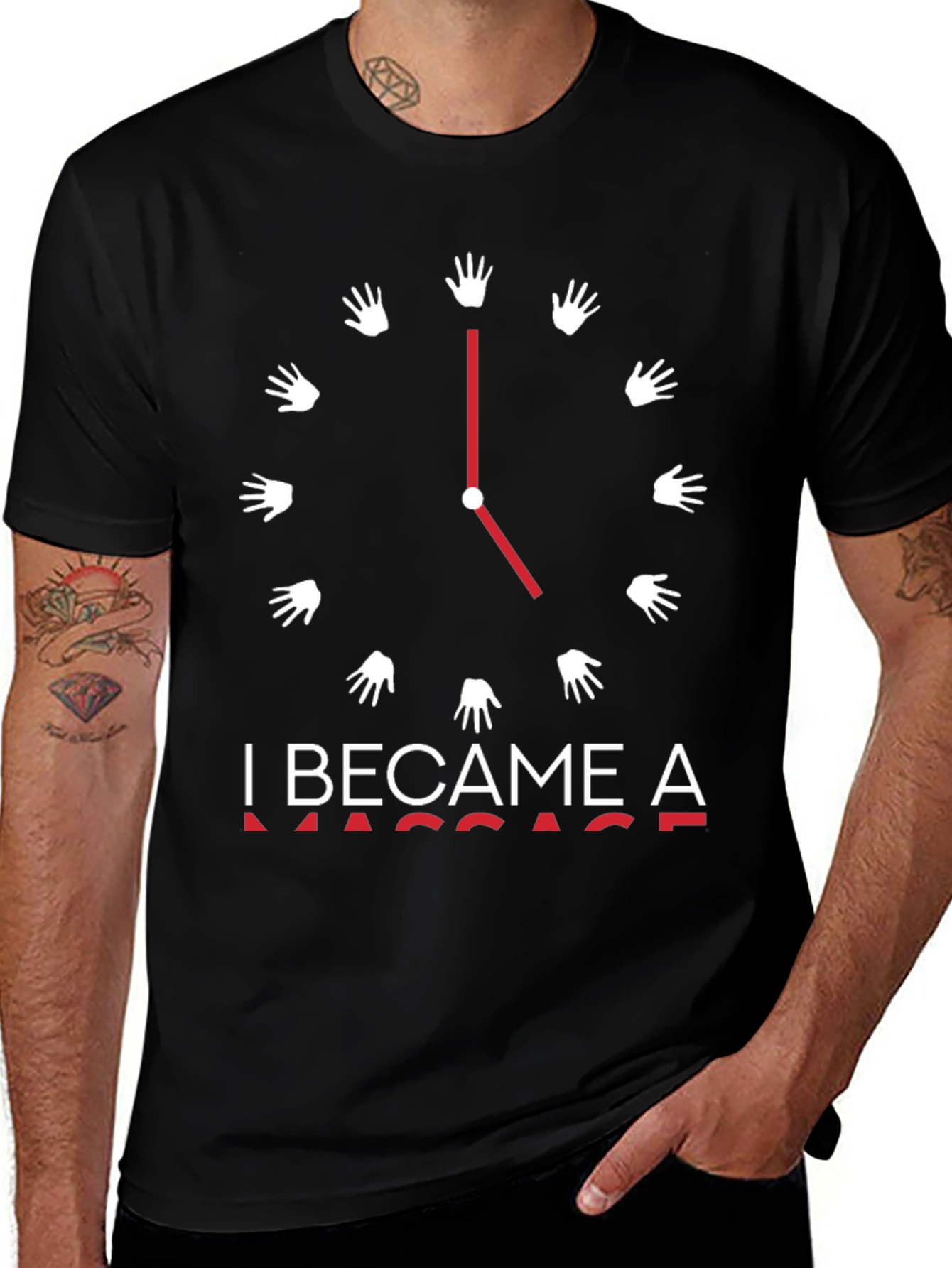 Massage Therapist T-Shirt - I Became A