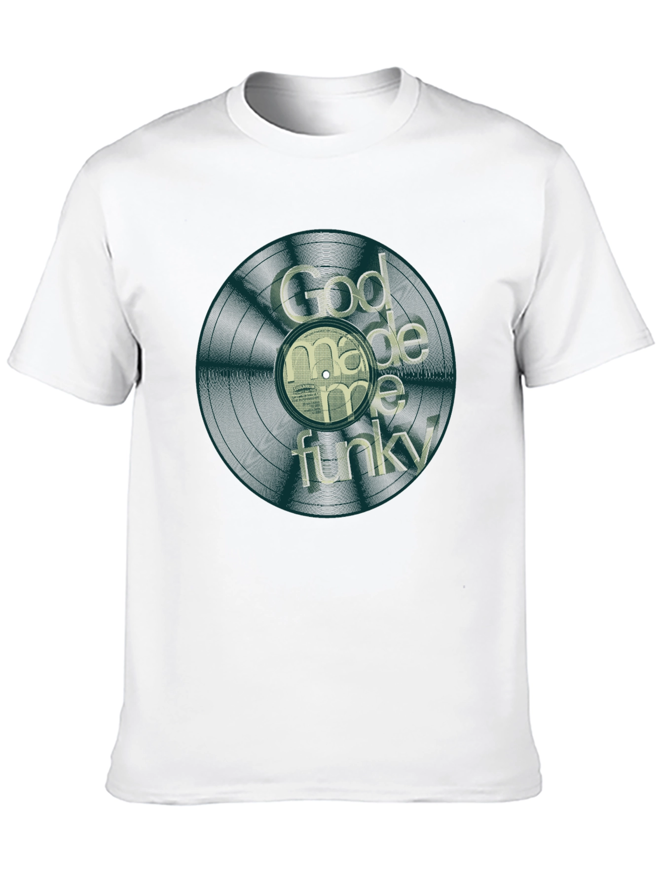 God Made Me Funky Graphic Tee