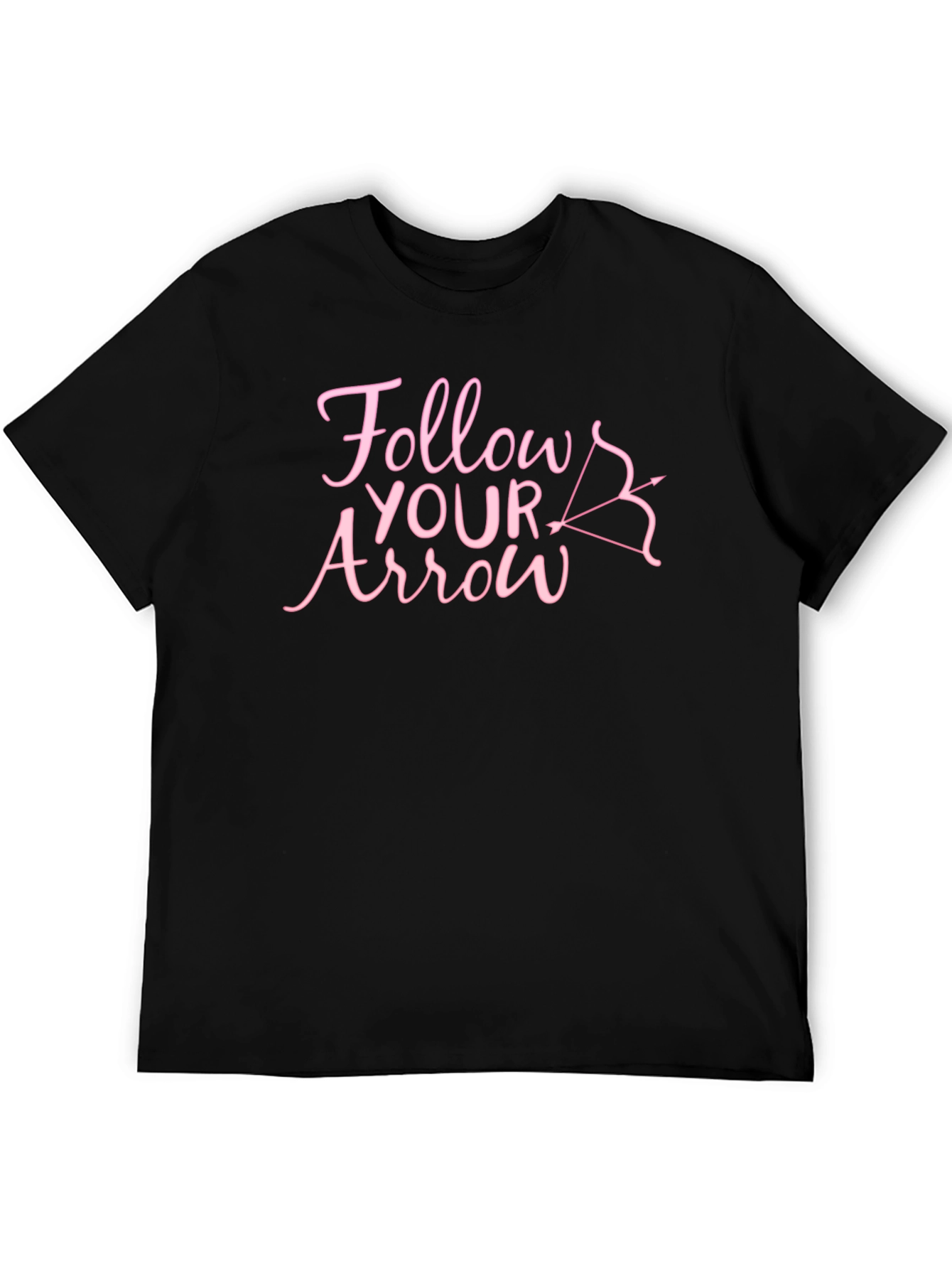 Follow Your Arrow Graphic Tee - Unique Design