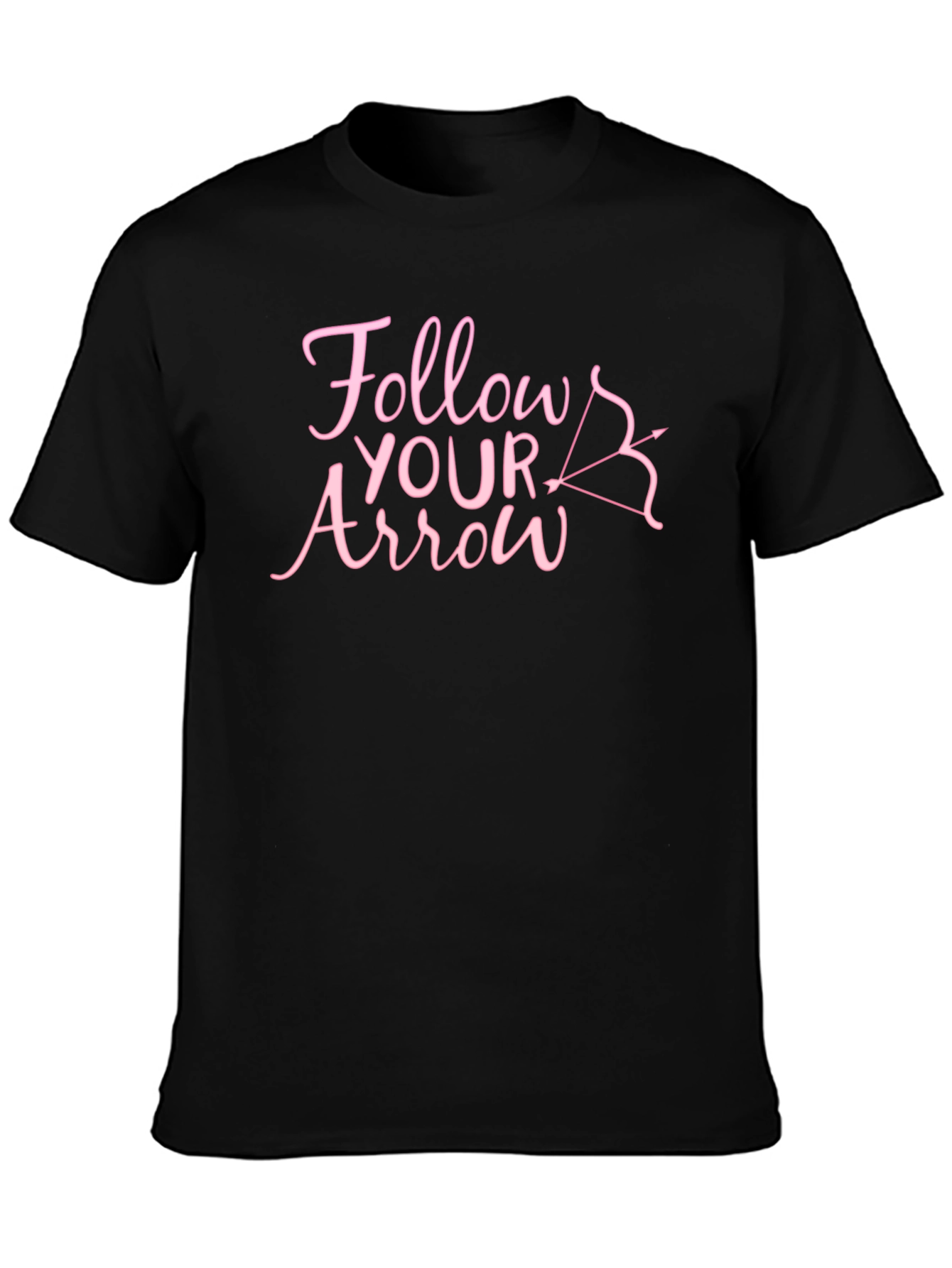 Follow Your Arrow Graphic Tee - Unique Design