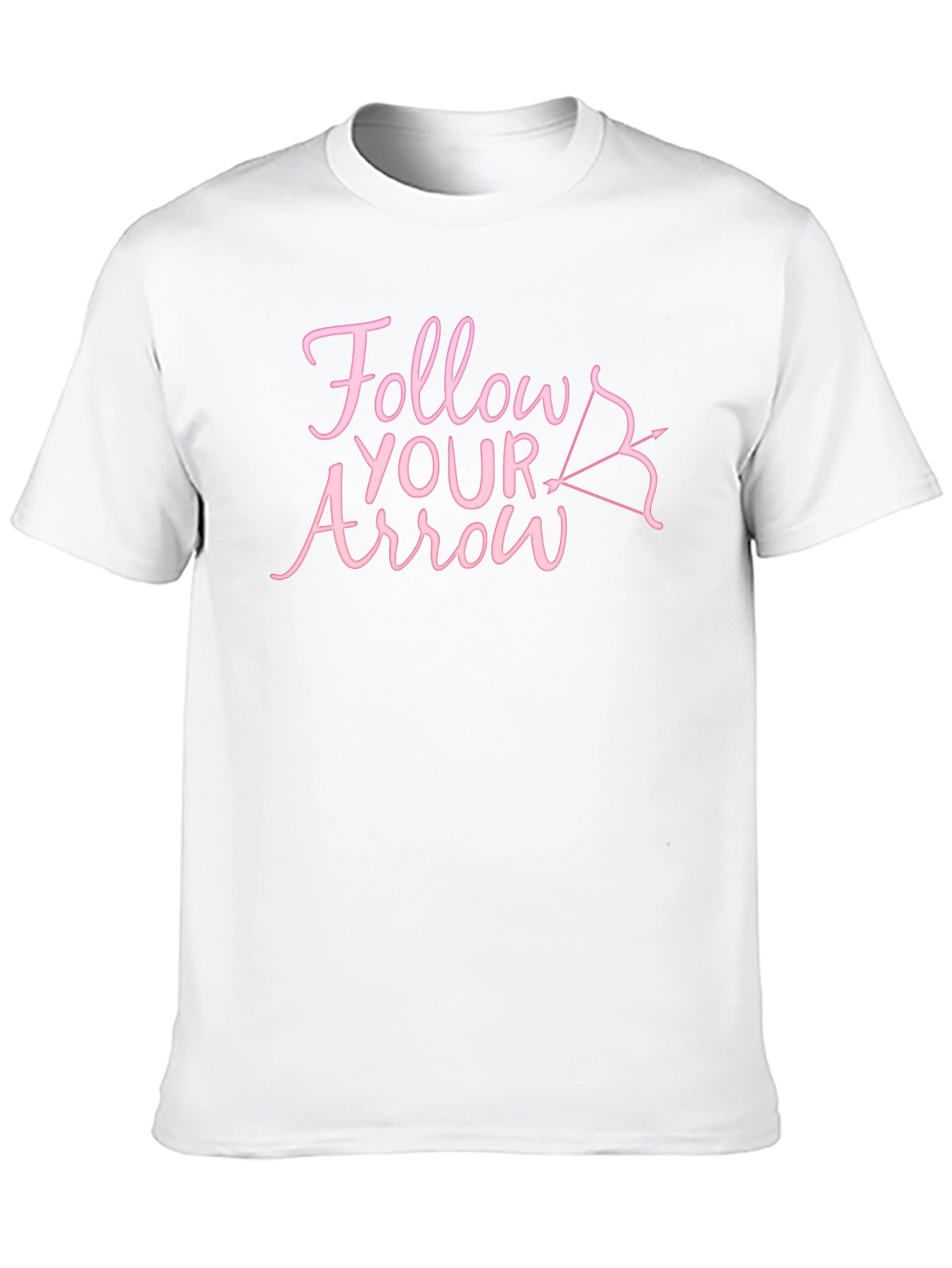 Follow Your Arrow Graphic Tee - Unique Design