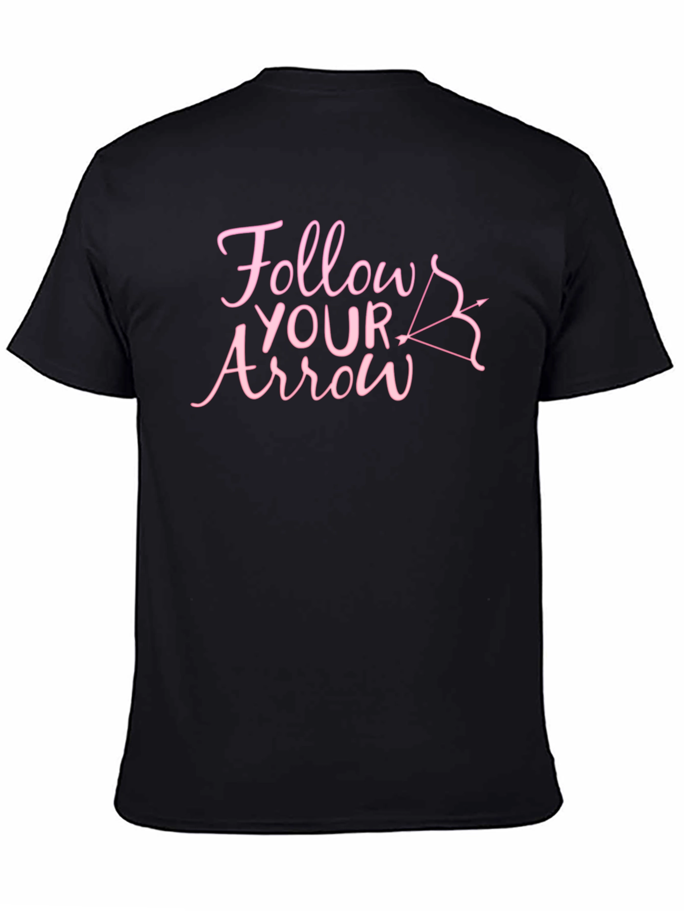 Follow Your Arrow Graphic Tee - Unique Design