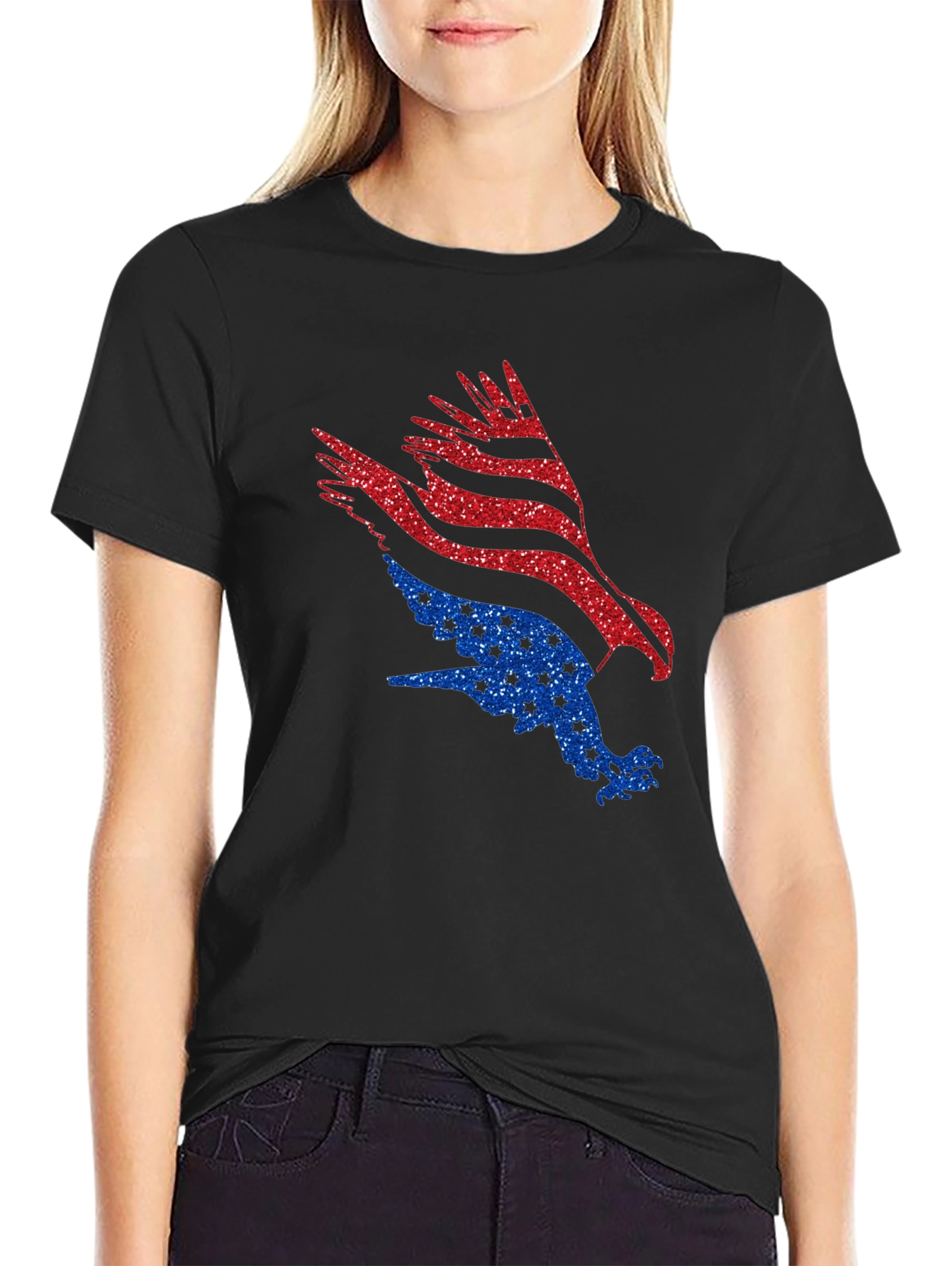 Patriotic Eagle Graphic Tee