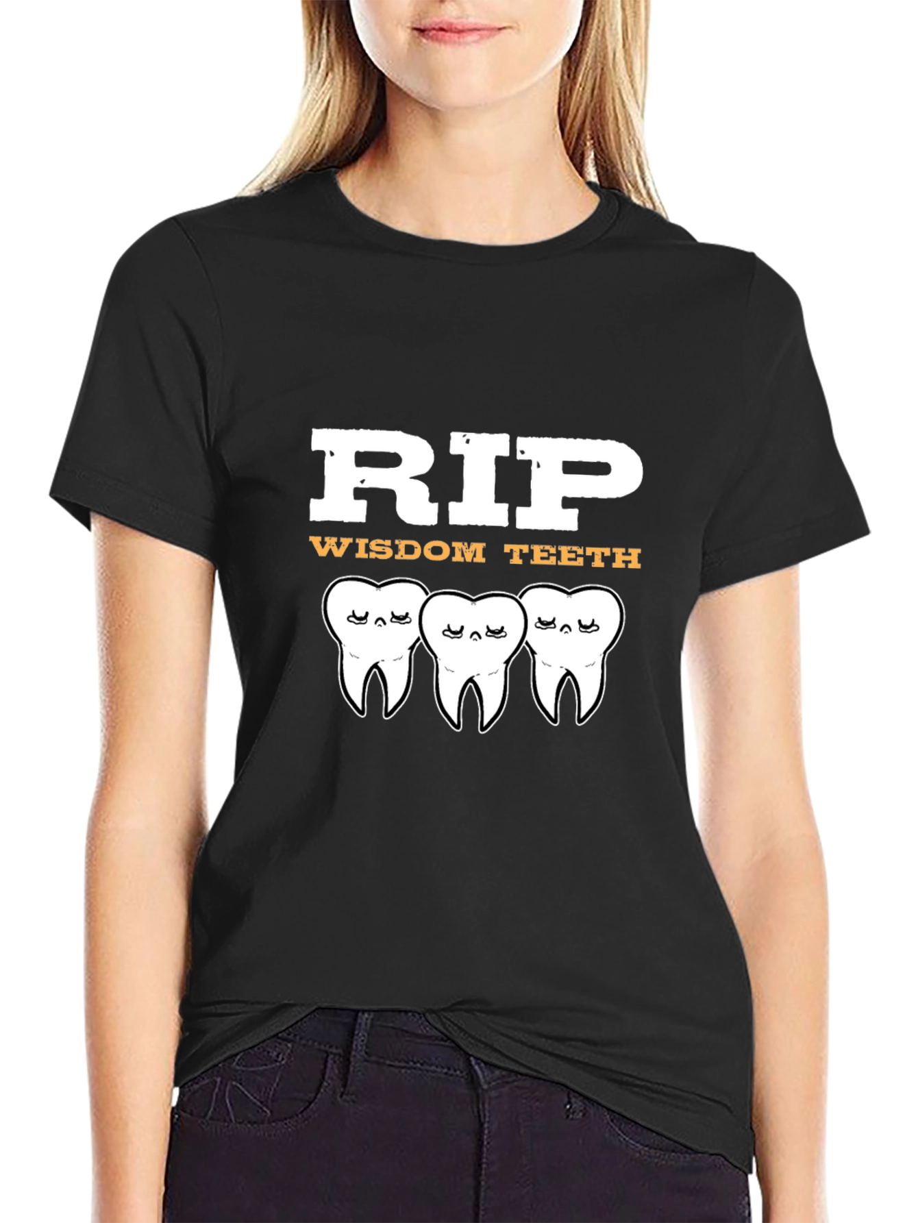 RIP Wisdom Teeth T-Shirt - Funny Dental Humor