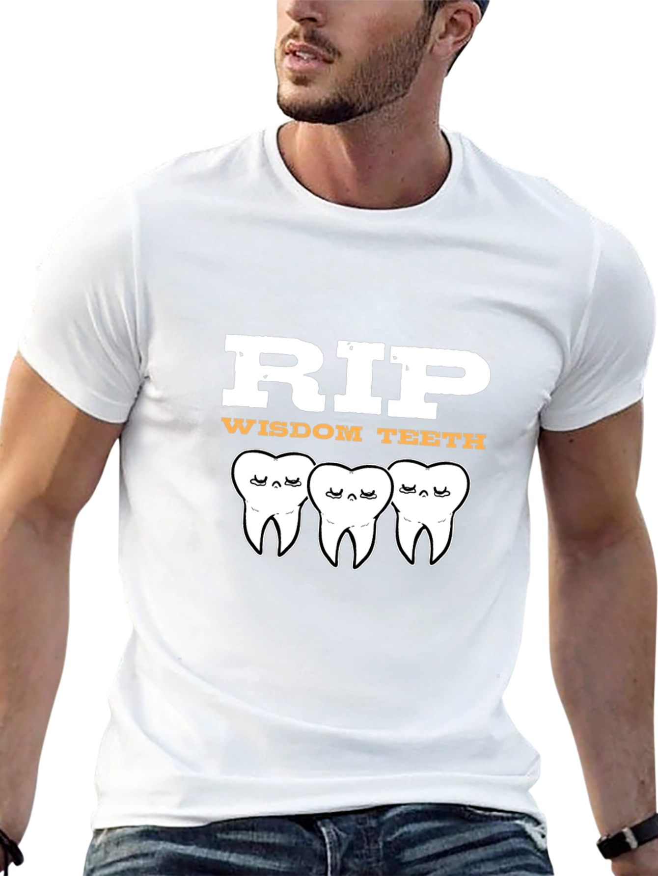 RIP Wisdom Teeth T-Shirt - Funny Dental Humor