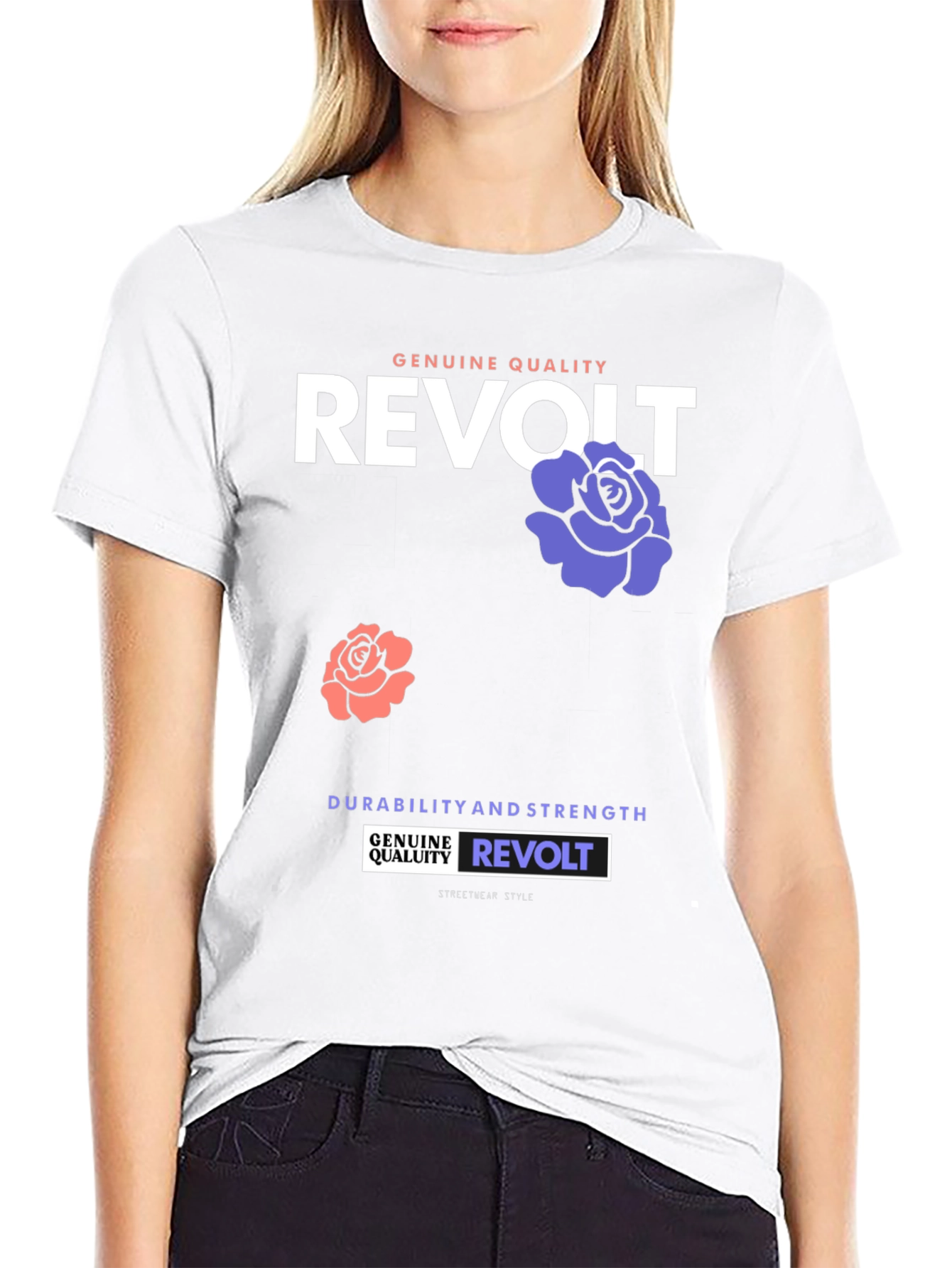 Revolt Graphic Print T-Shirt