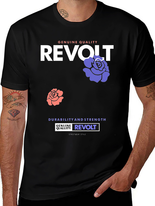 Revolt Graphic Print T-Shirt