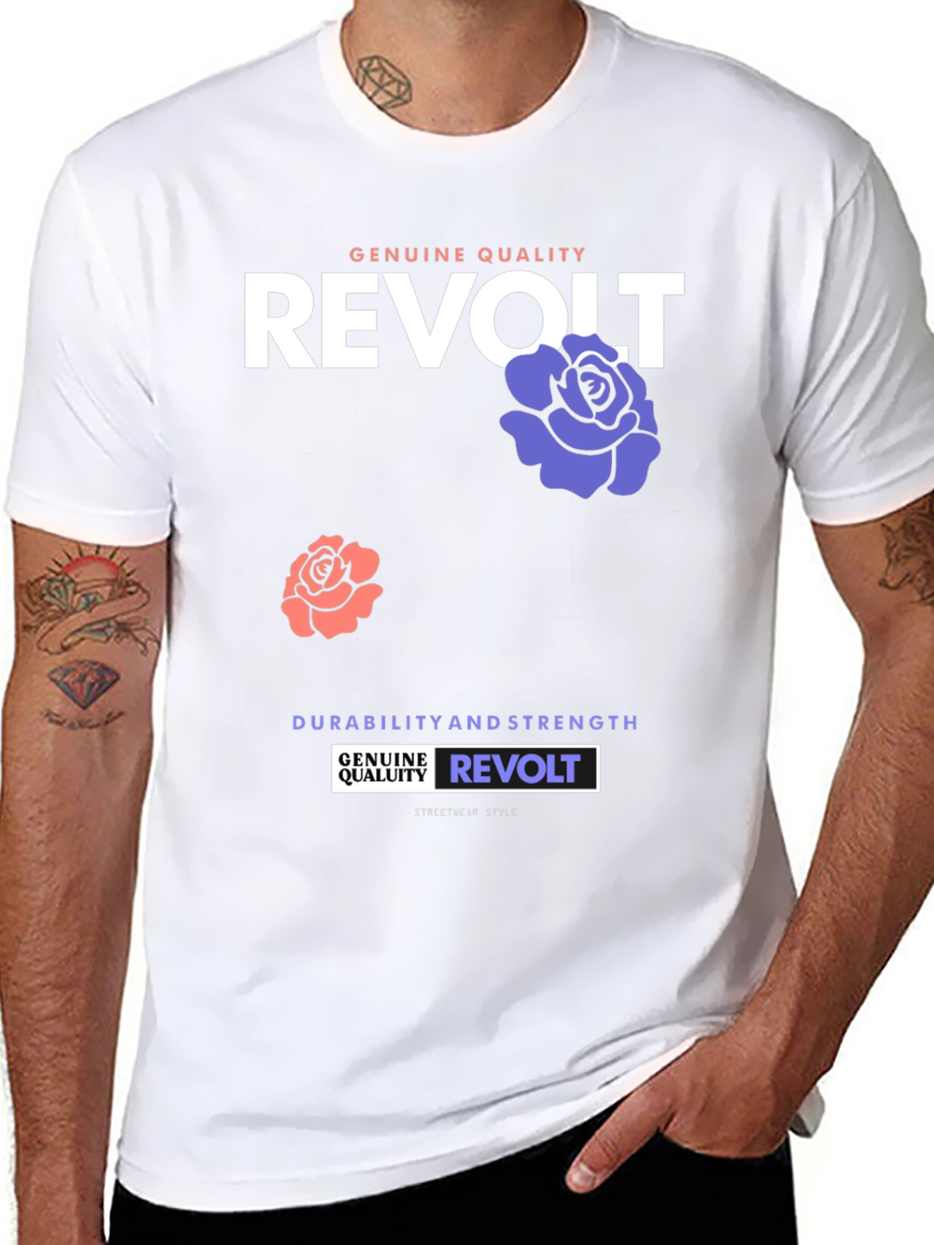 Revolt Graphic Print T-Shirt