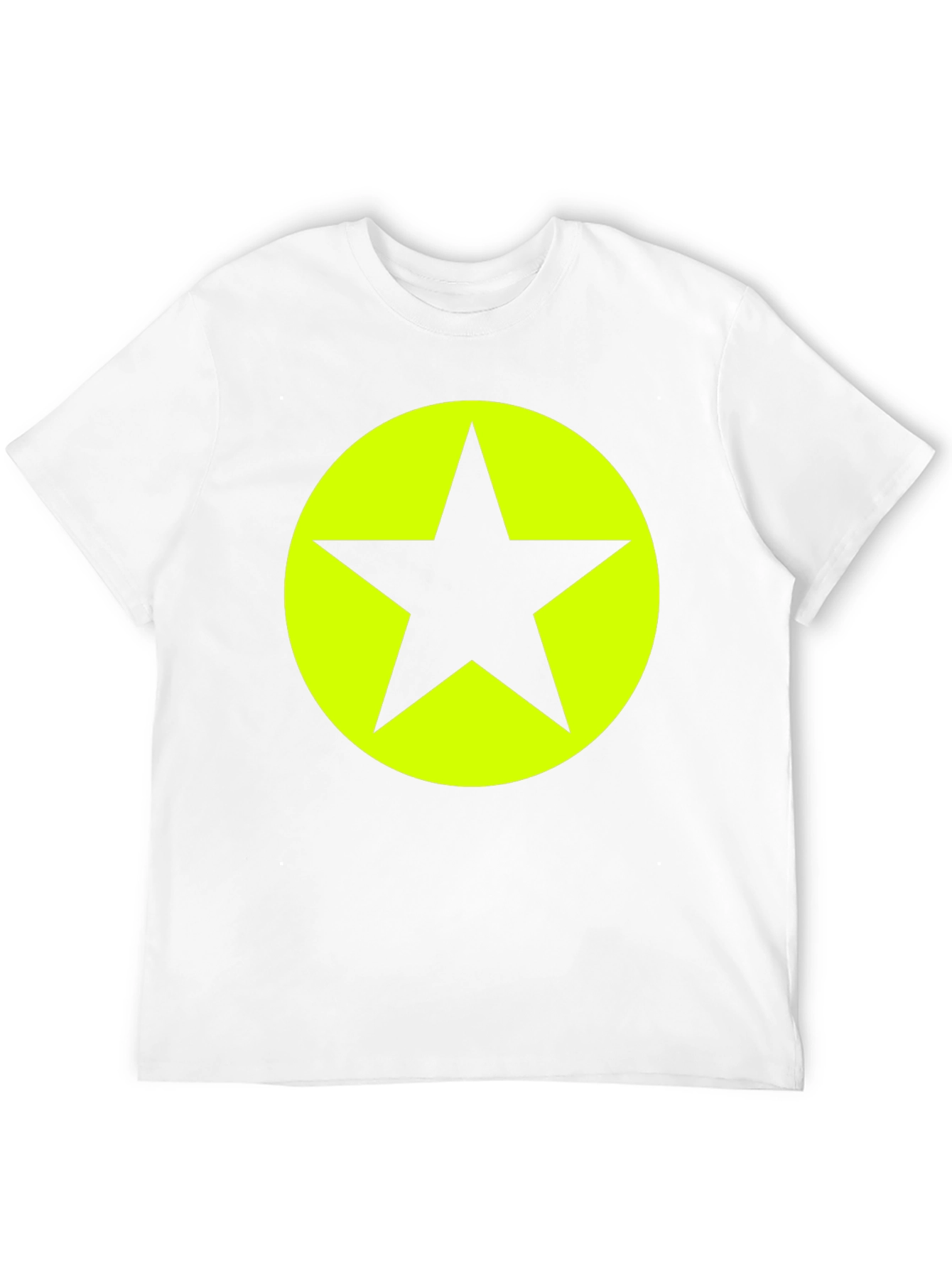 Bold Star Graphic Tee - Black