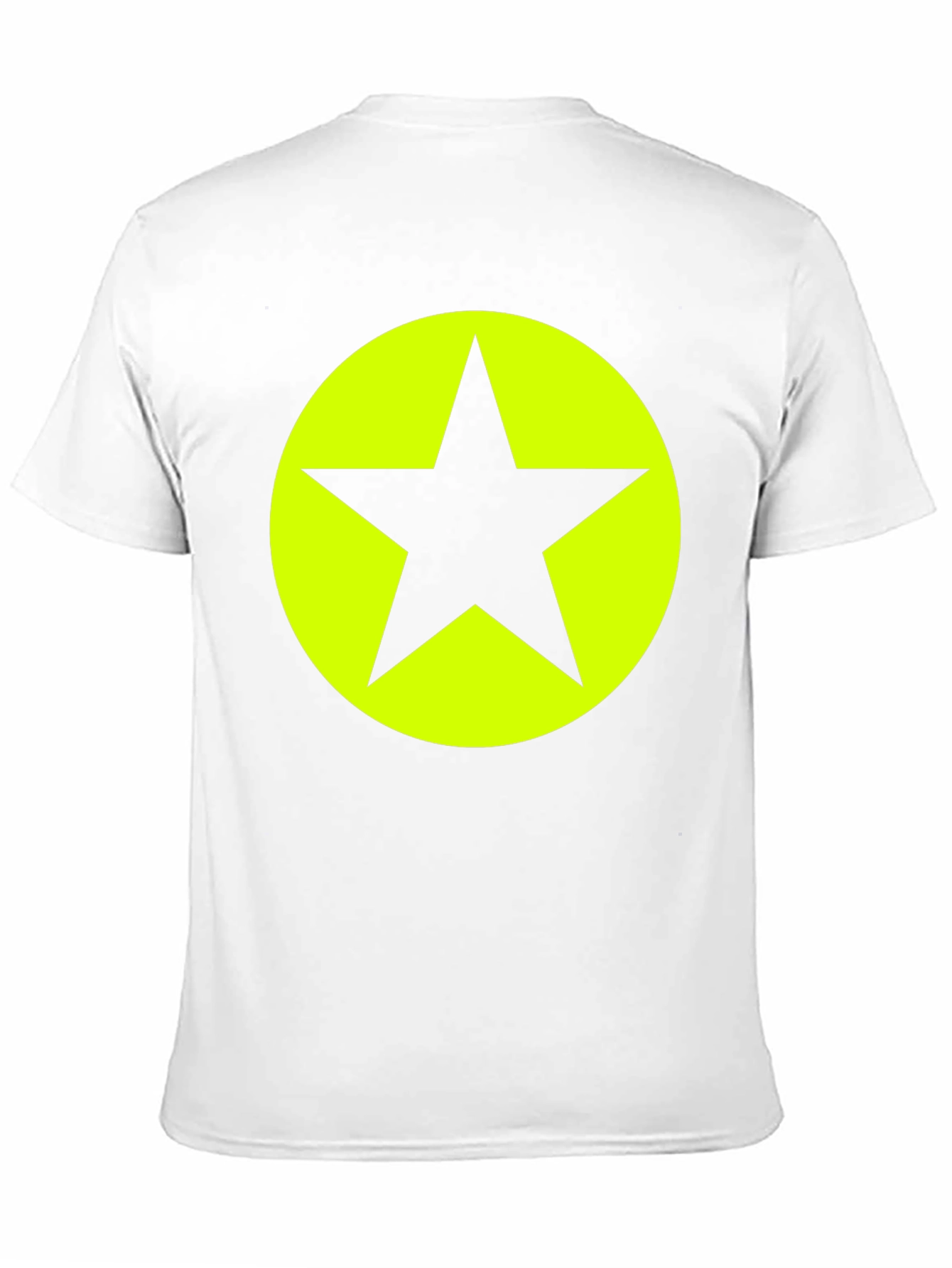Bold Star Graphic Tee - Black