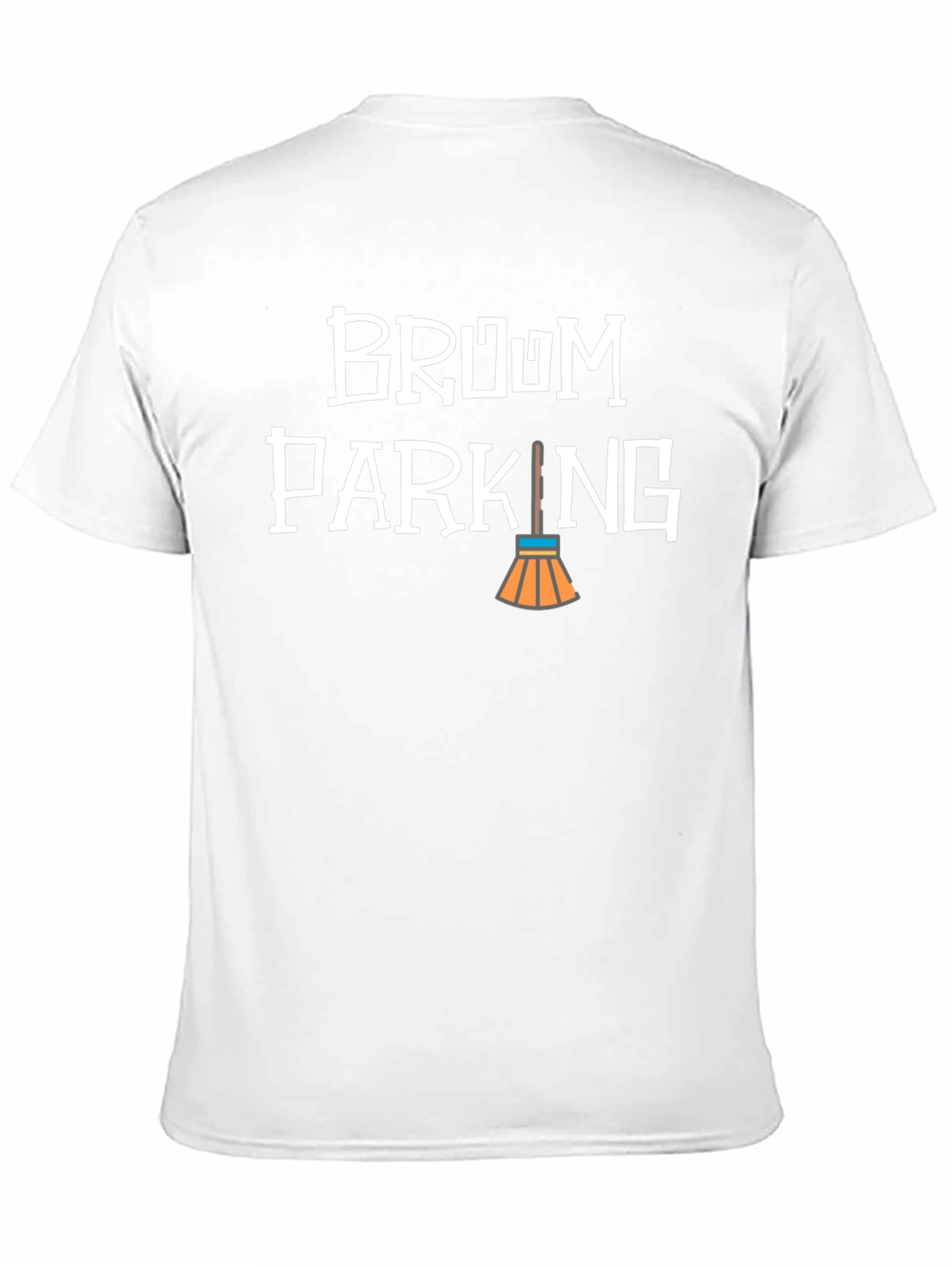 Broom Parking Halloween T-Shirt
