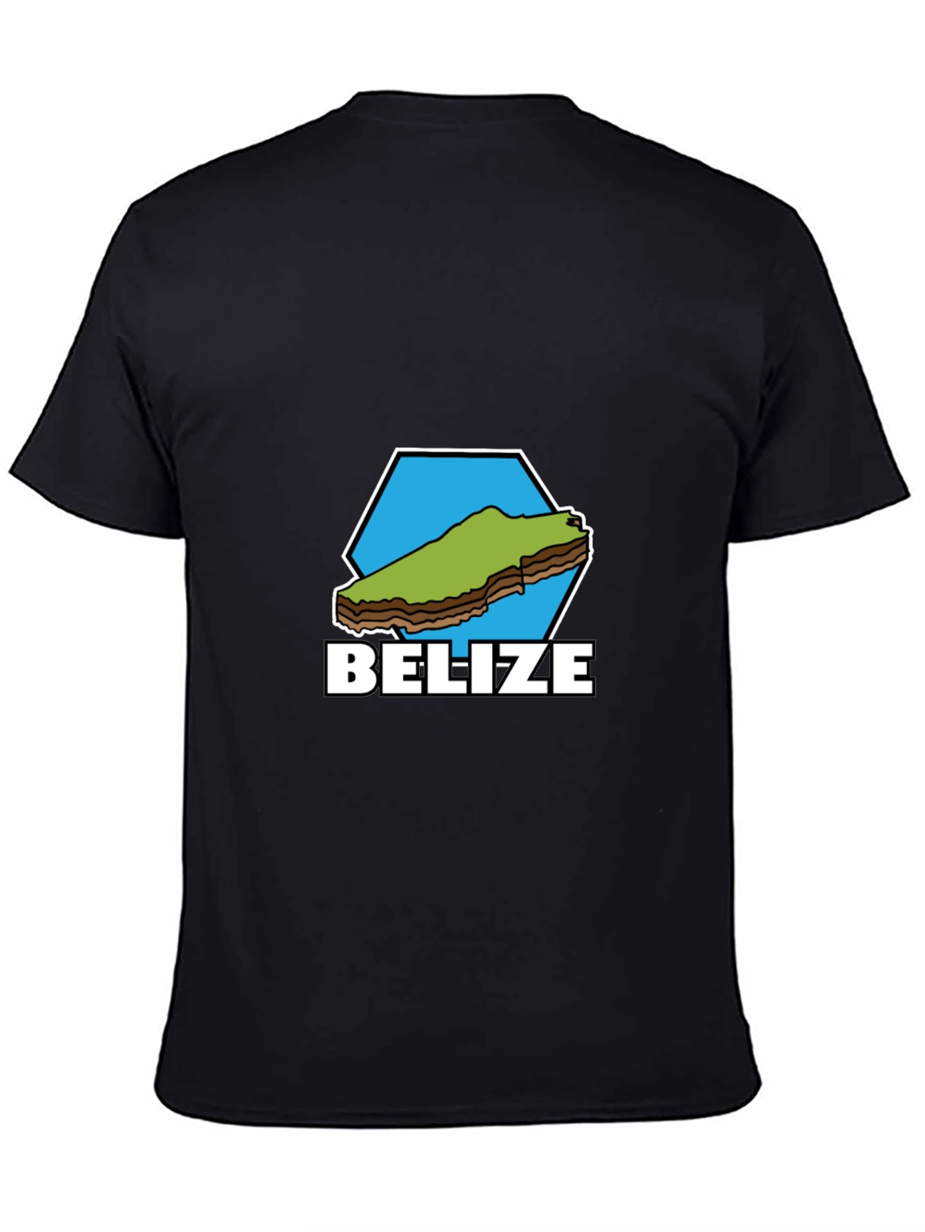 Belize Graphic T-Shirt - Black