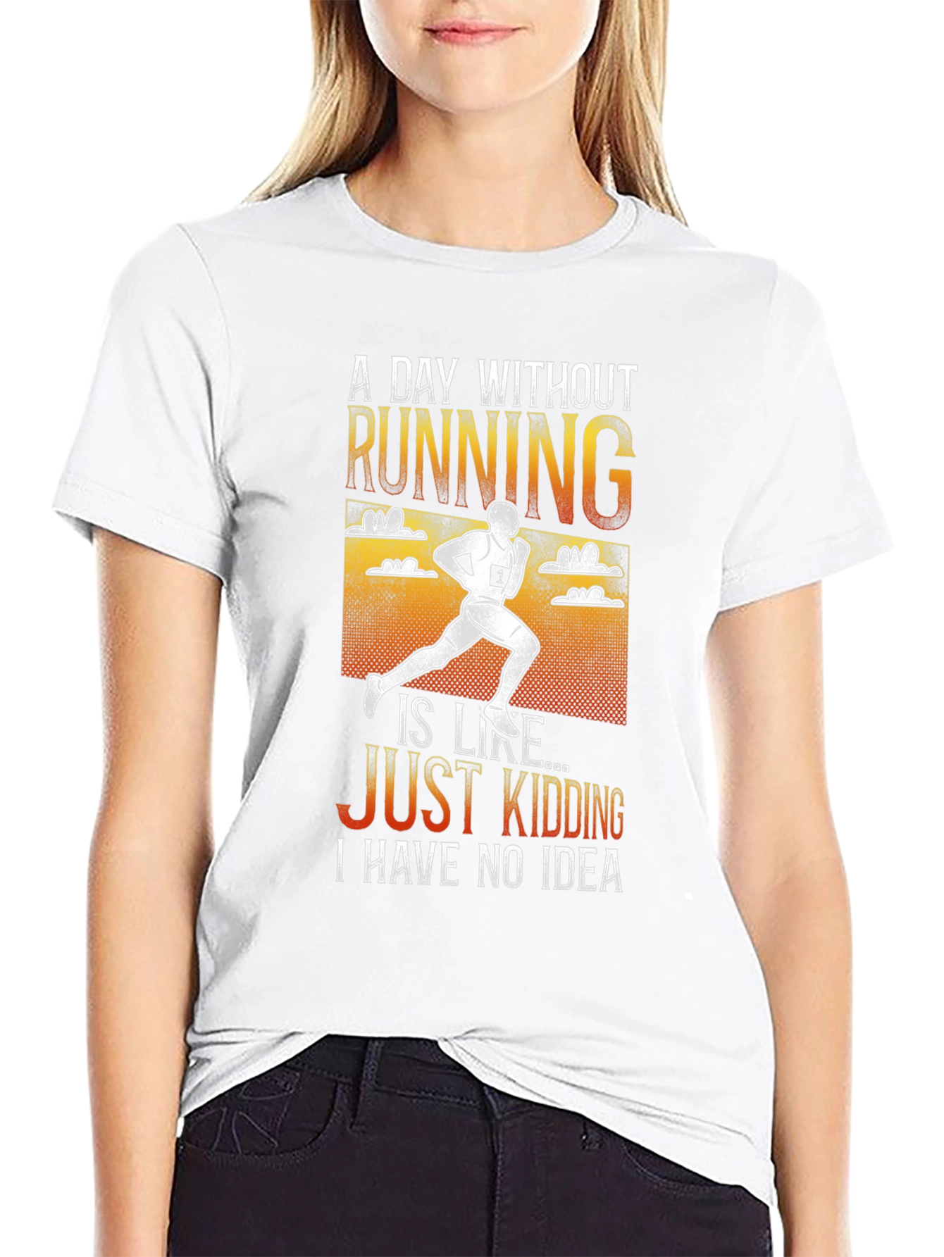 Funny Running T-Shirt: A Day Without Running
