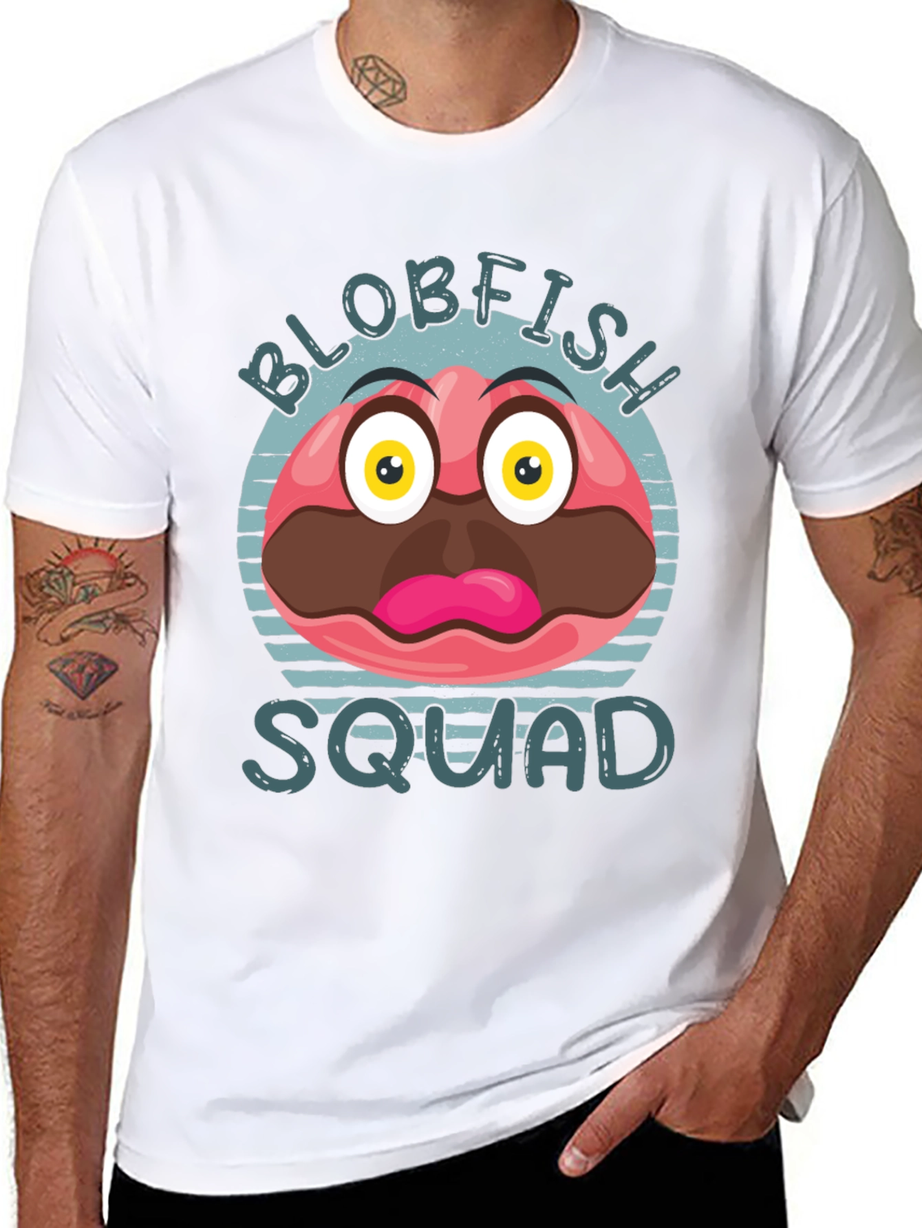 Blobfish Squad Graphic T-Shirt