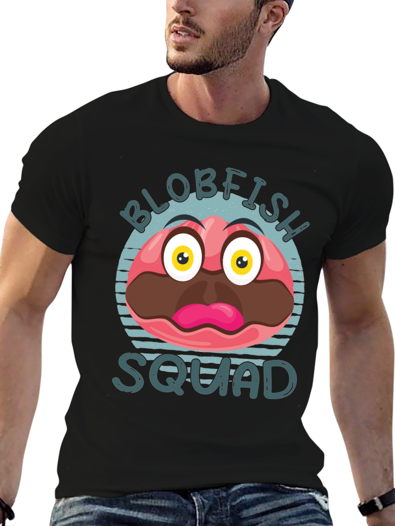 Blobfish Squad Graphic T-Shirt