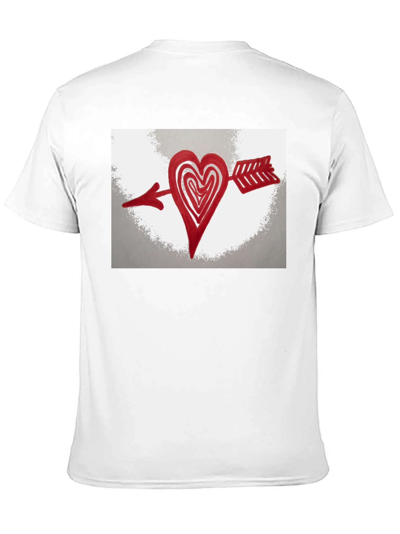 Heart Arrow T-Shirt - Black