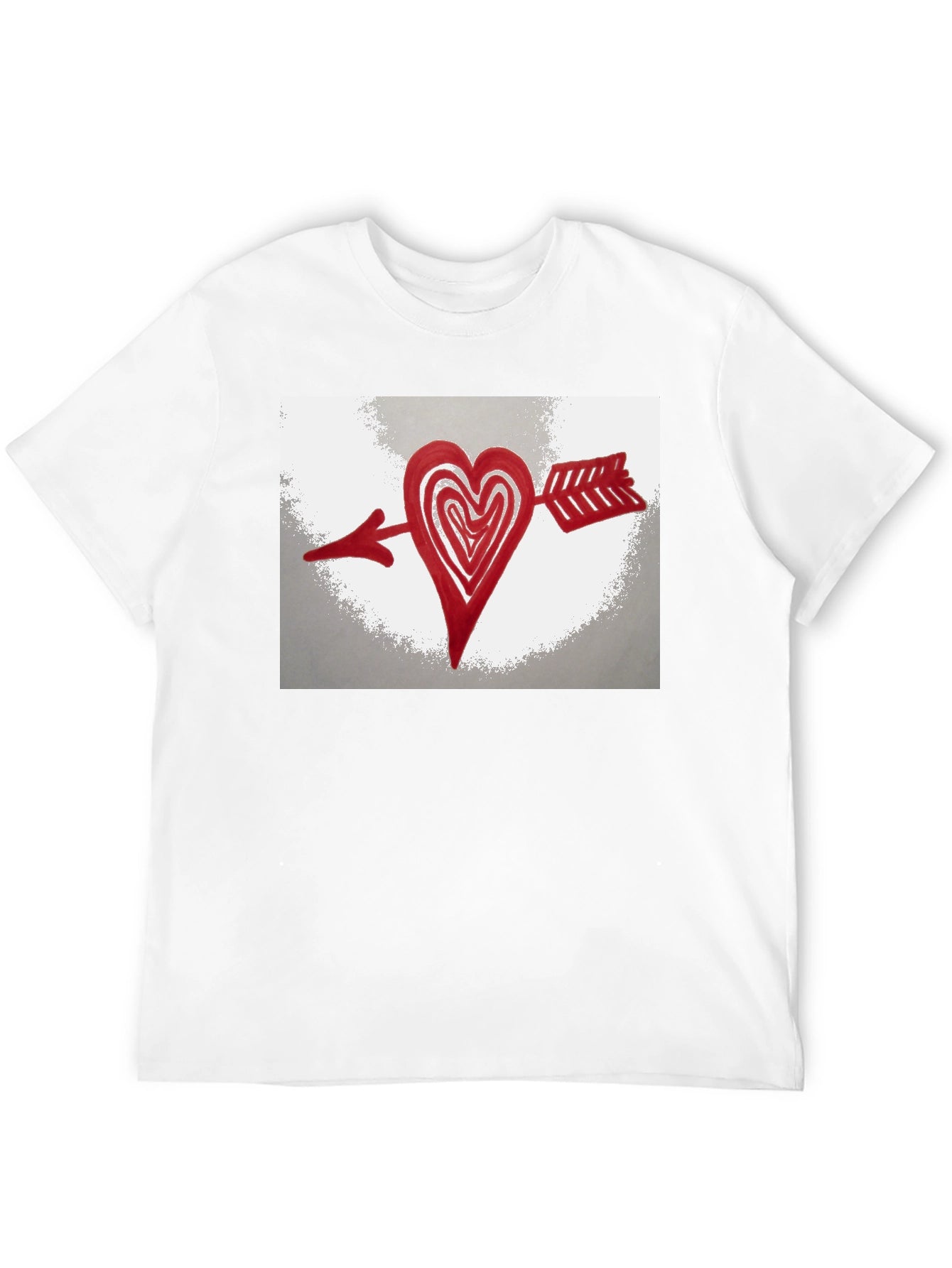 Heart Arrow T-Shirt - Black