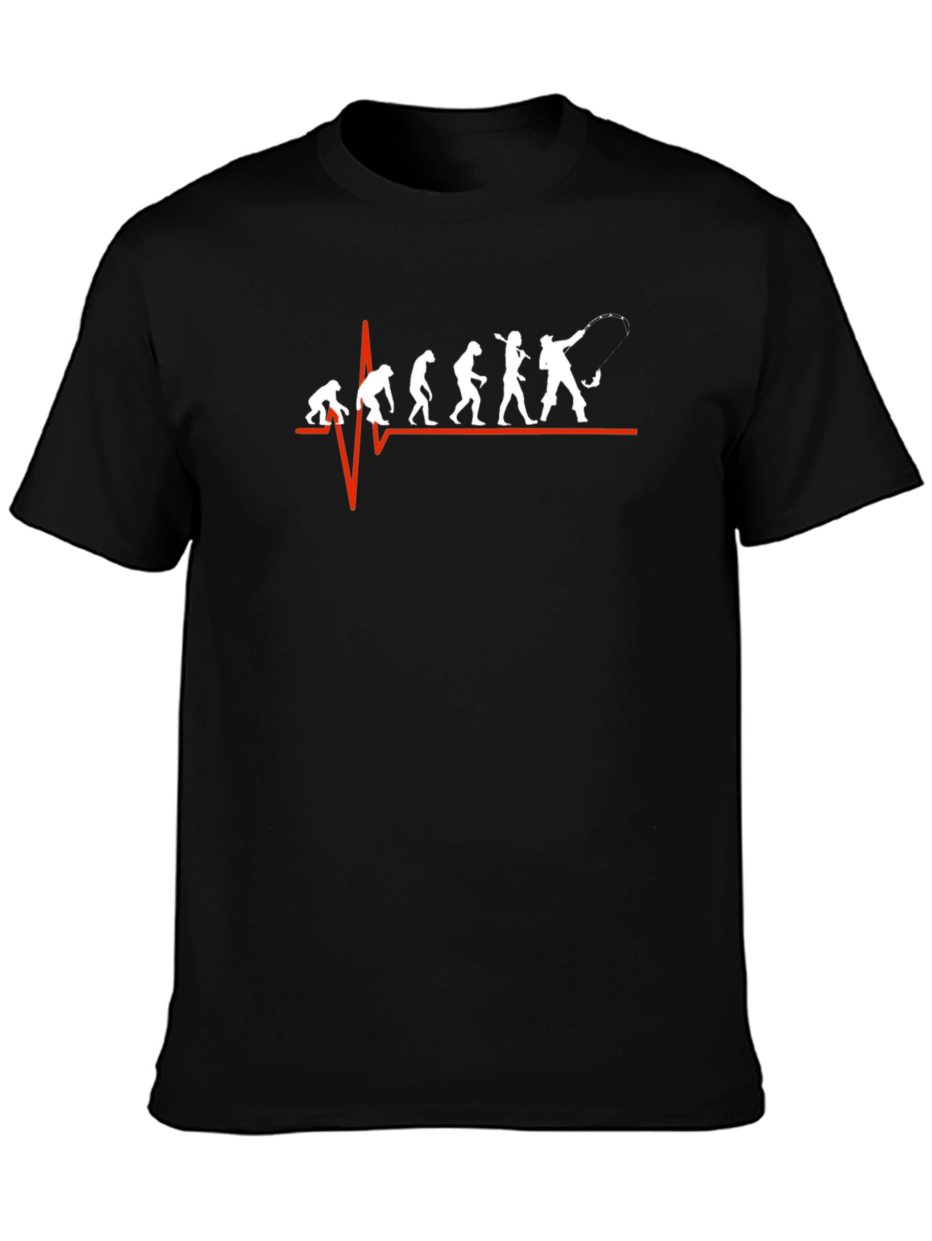 Evolution of Fishing T-Shirt - Funny Angler Tee
