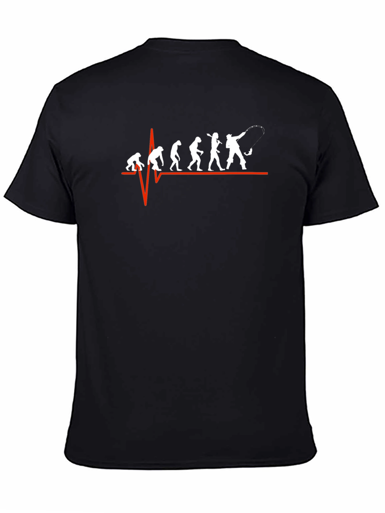 Evolution of Fishing T-Shirt - Funny Angler Tee