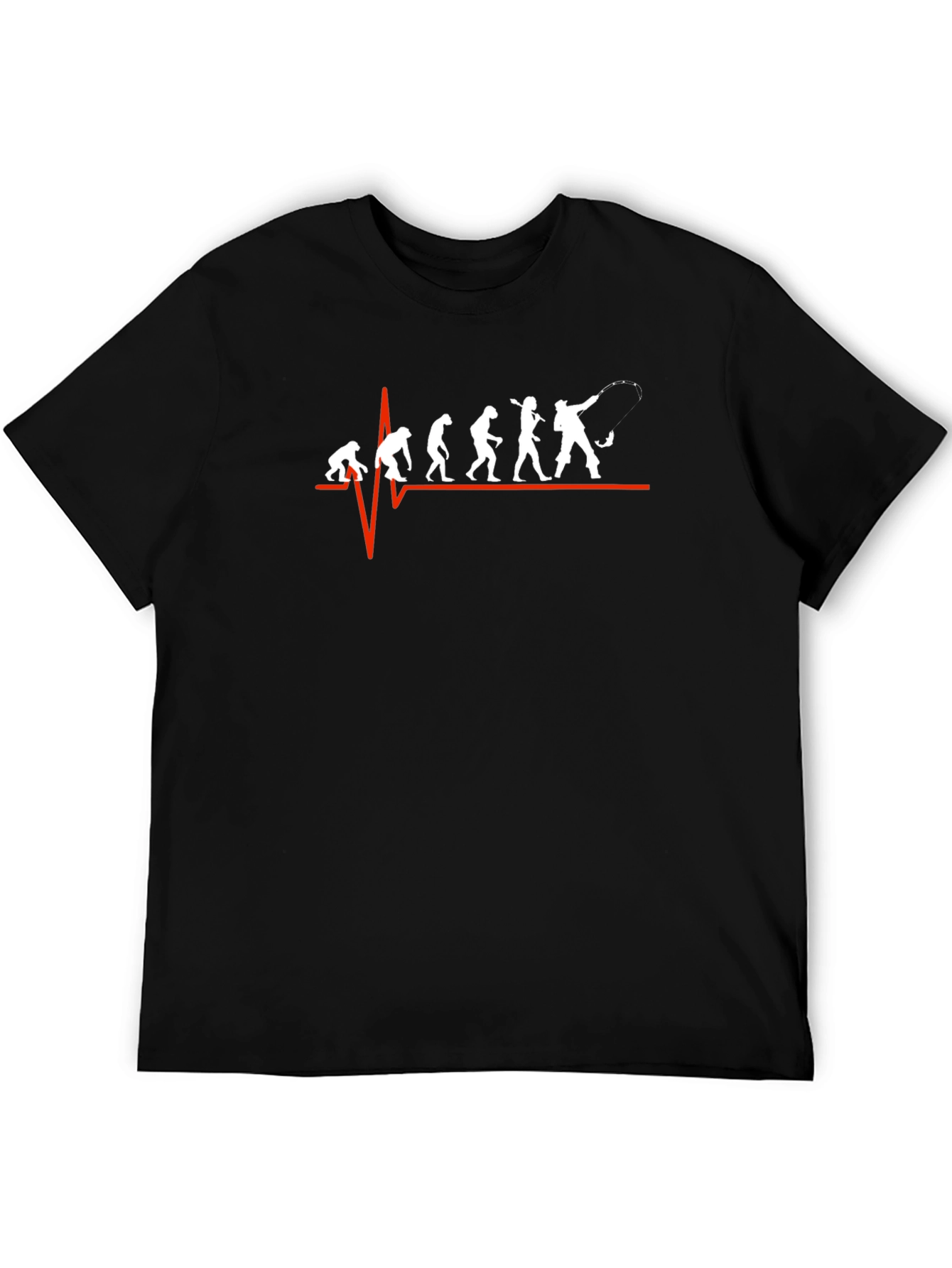 Evolution of Fishing T-Shirt - Funny Angler Tee