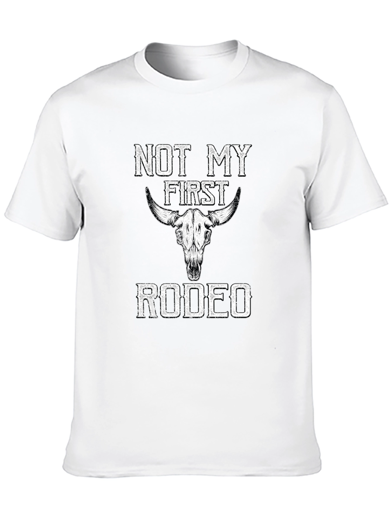 Not My First Rodeo Graphic Tee - Black