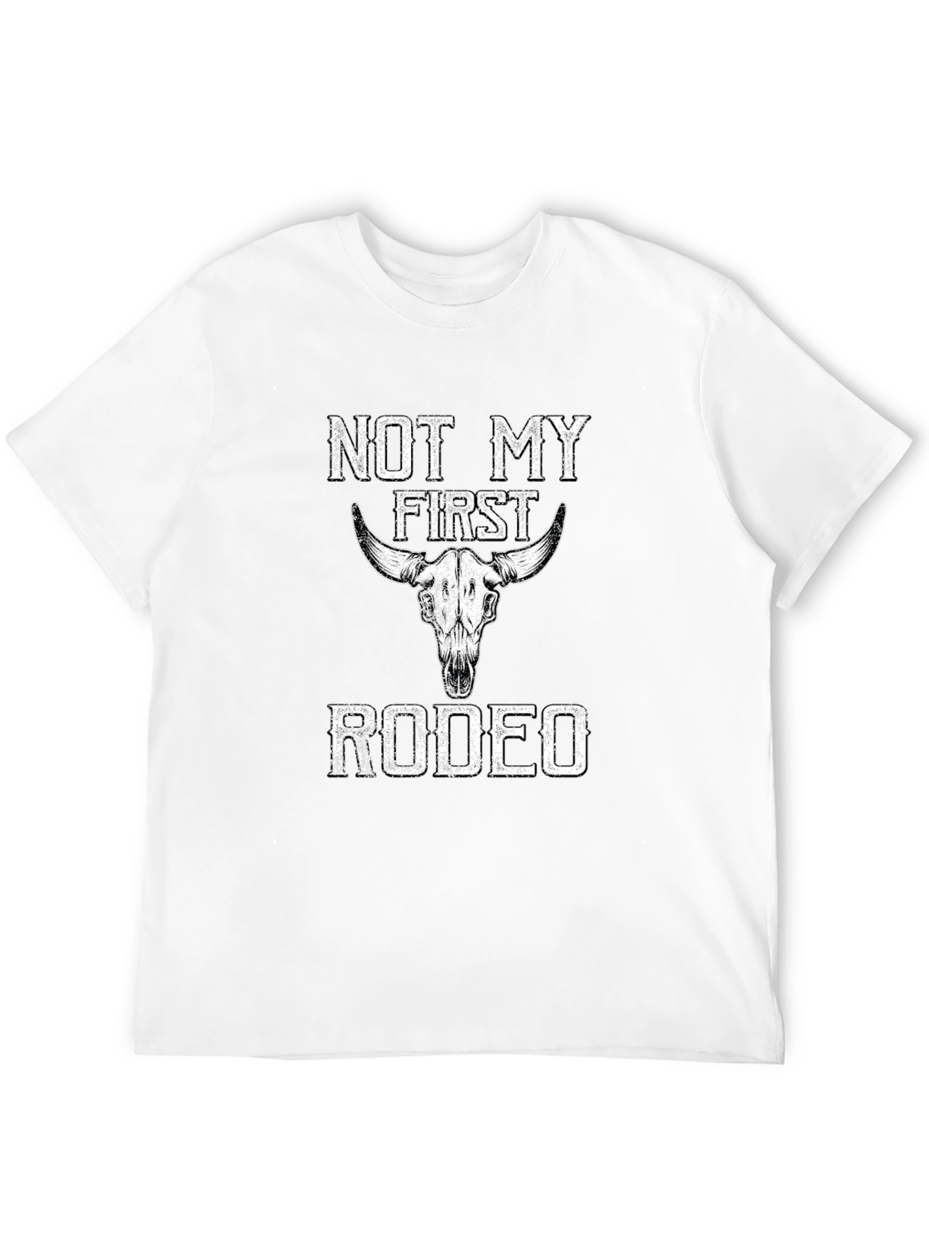 Not My First Rodeo Graphic Tee - Black