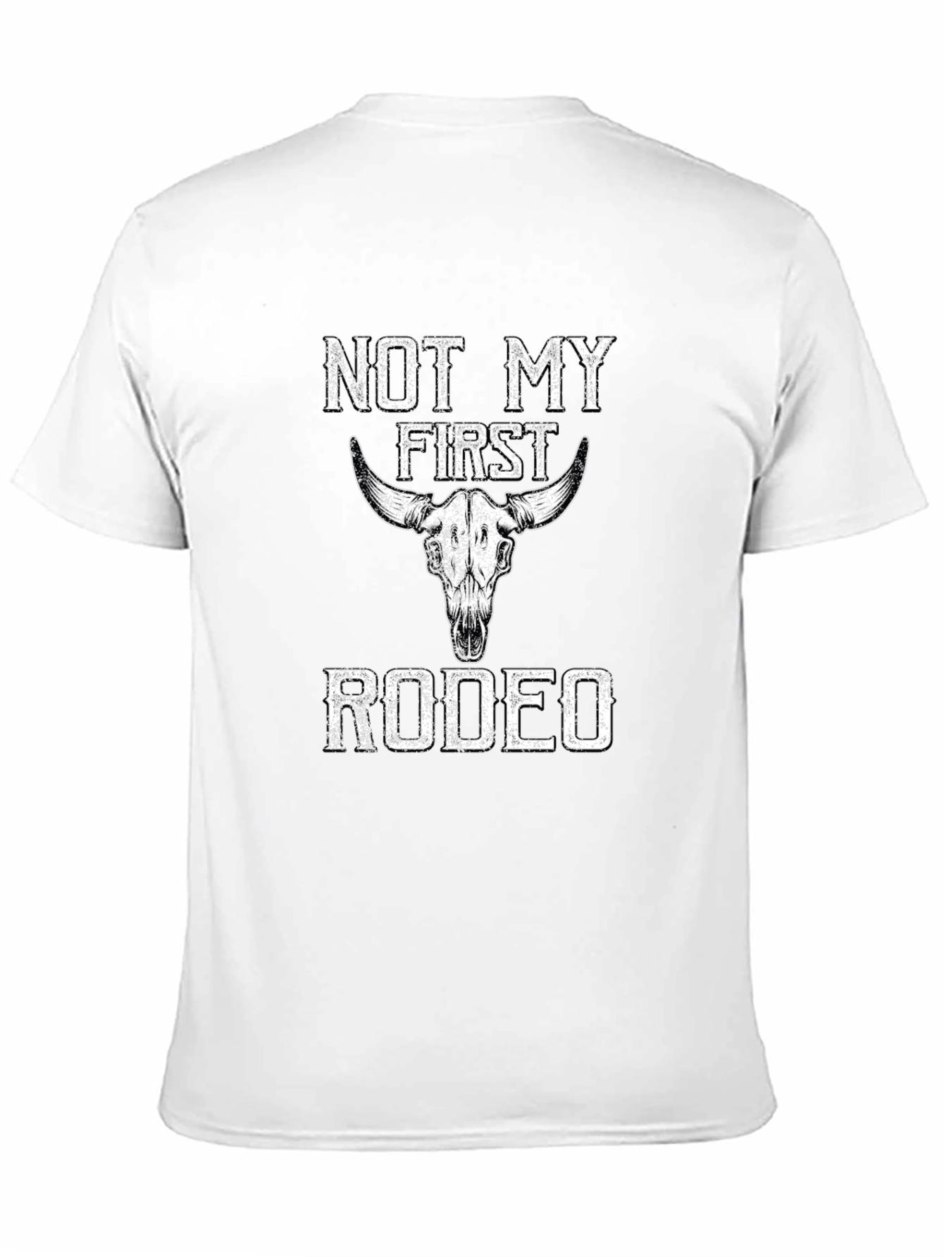Not My First Rodeo Graphic Tee - Black