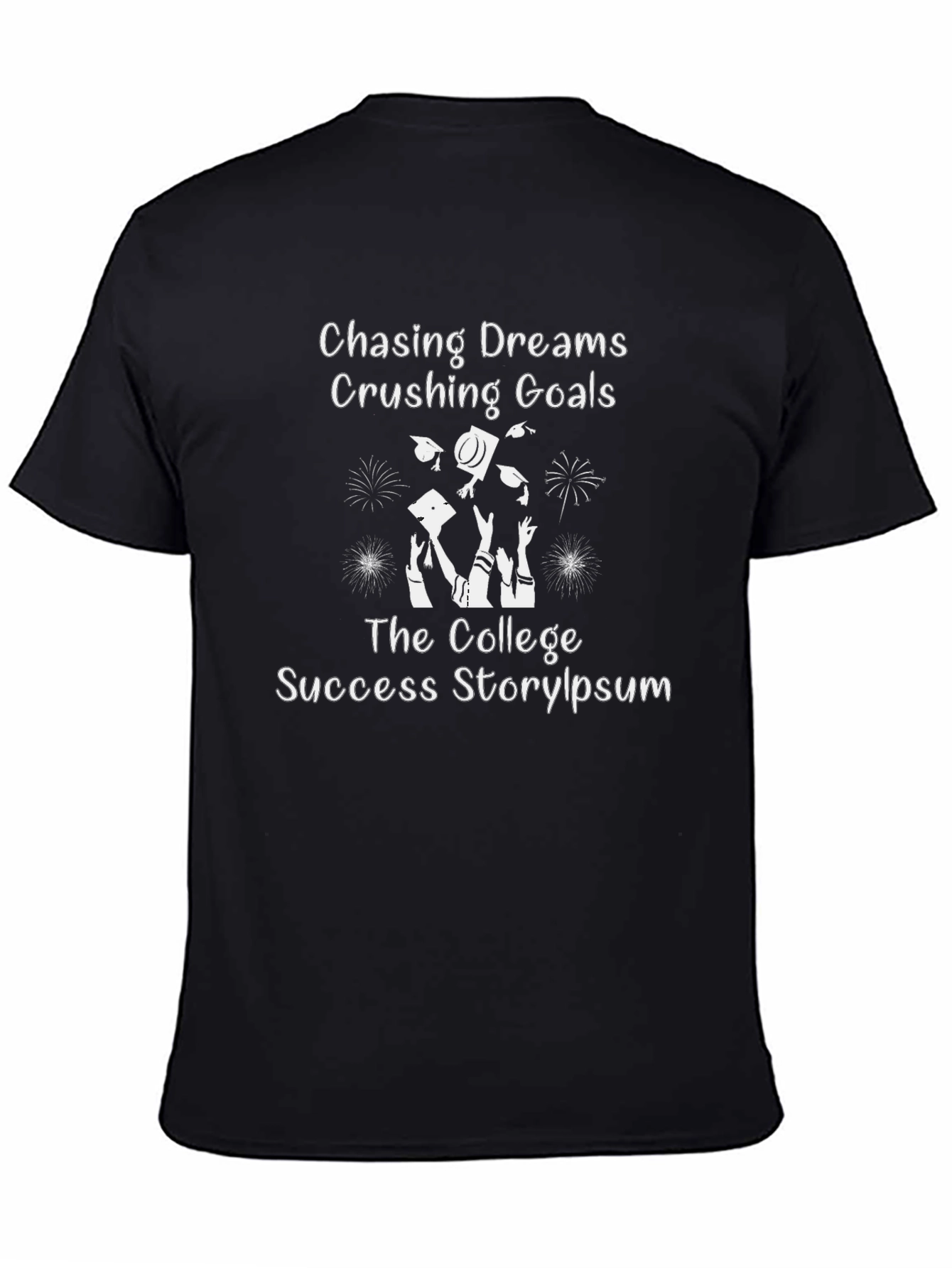 College Graduate Black T-Shirt