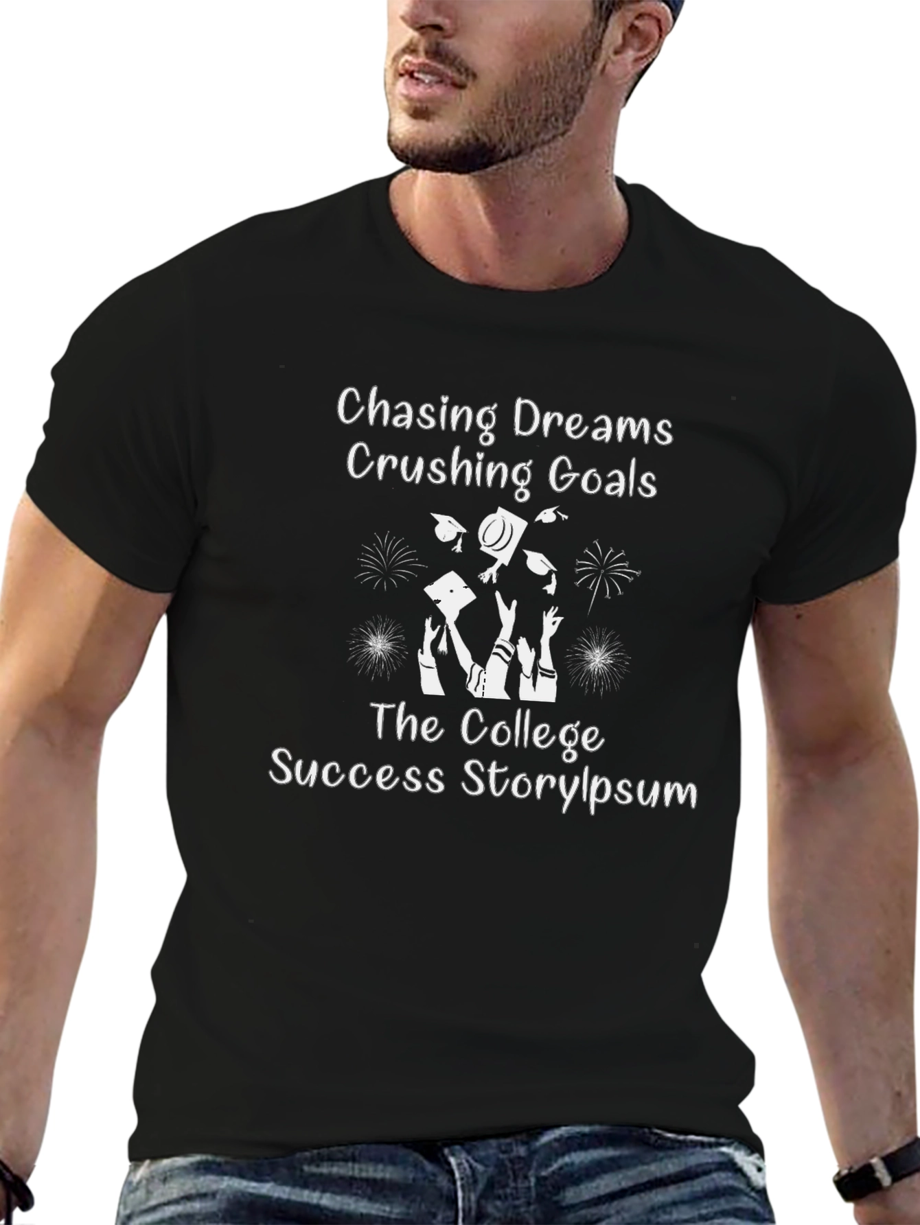 College Graduate Black T-Shirt