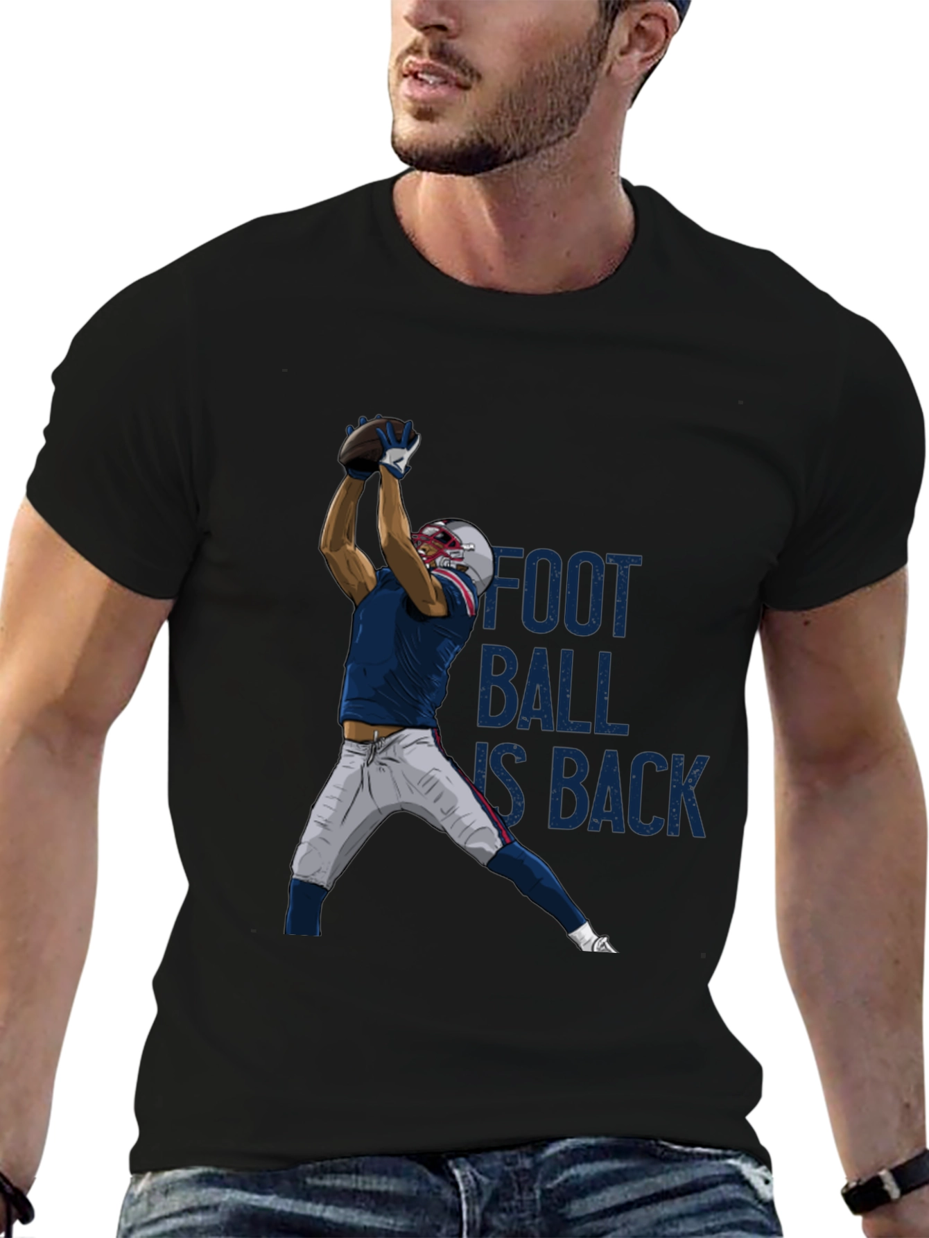 Football Is Back Graphic T-Shirt