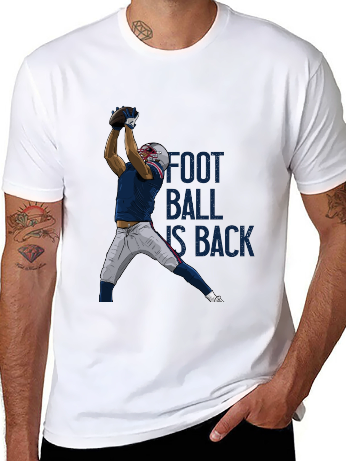 Football Is Back Graphic T-Shirt