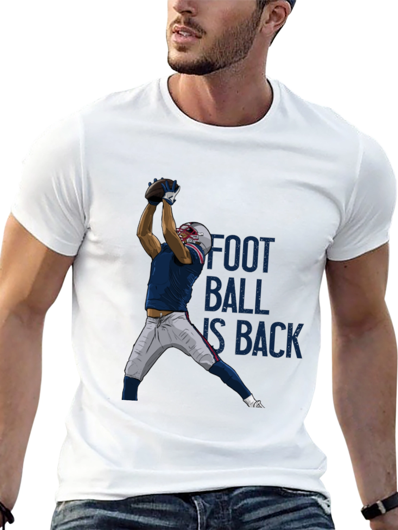 Football Is Back Graphic T-Shirt