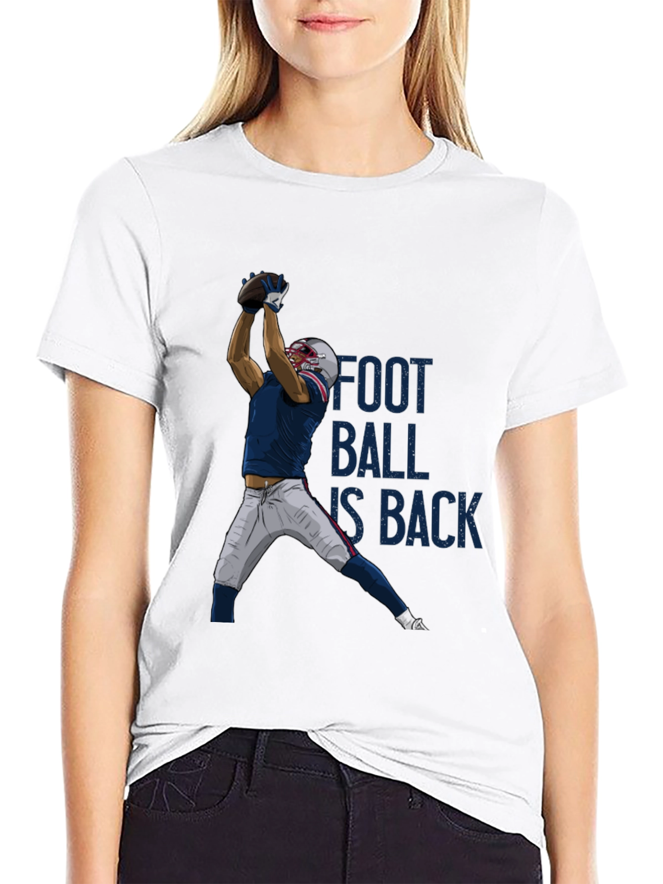 Football Is Back Graphic T-Shirt