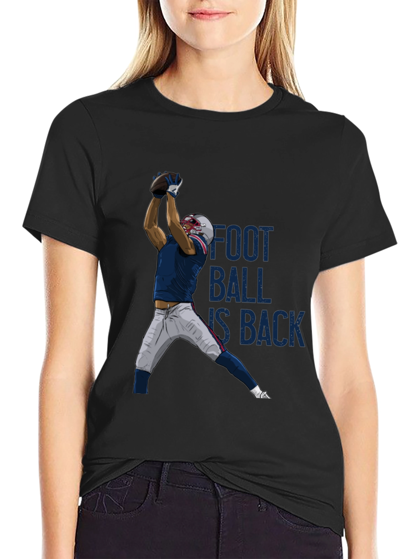 Football Is Back Graphic T-Shirt