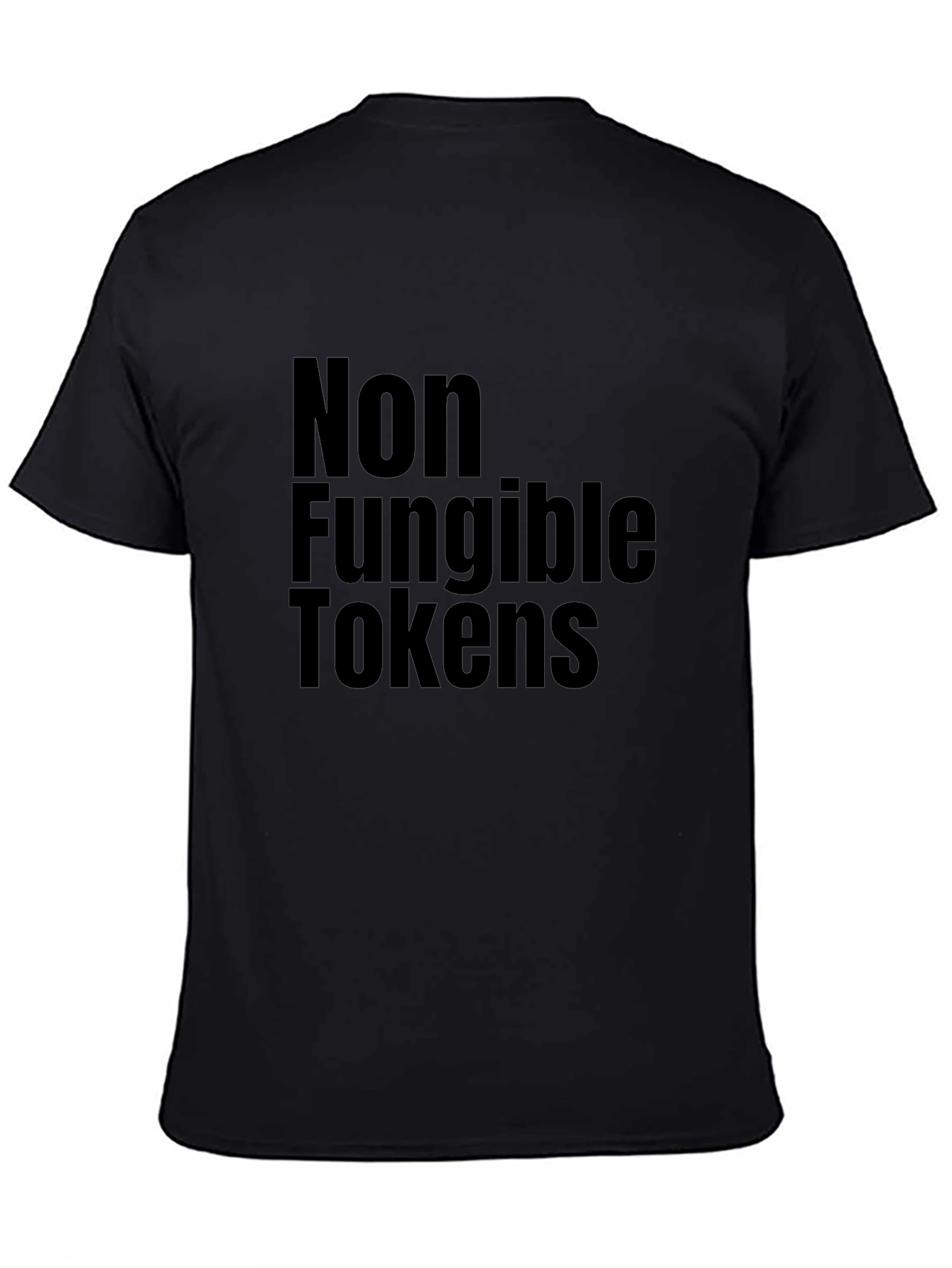 Non-Fungible Tokens Black T-Shirt - Crypto Tee