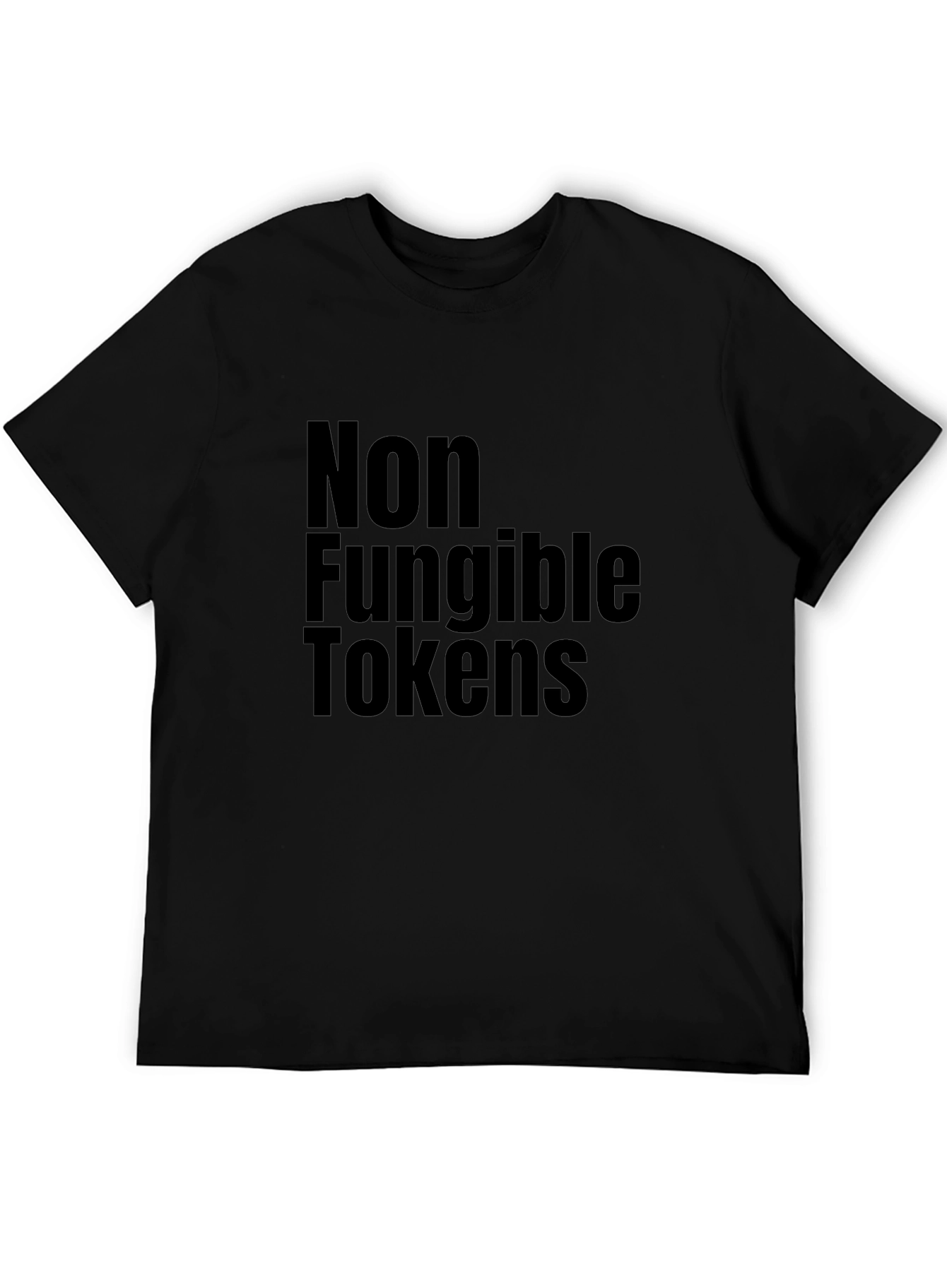 Non-Fungible Tokens Black T-Shirt - Crypto Tee