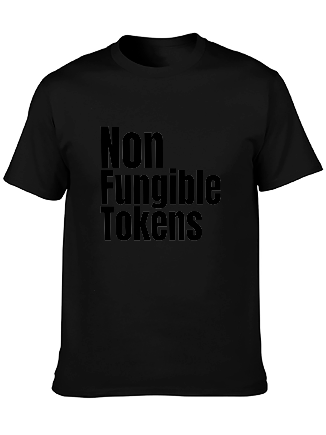 Non-Fungible Tokens Black T-Shirt - Crypto Tee