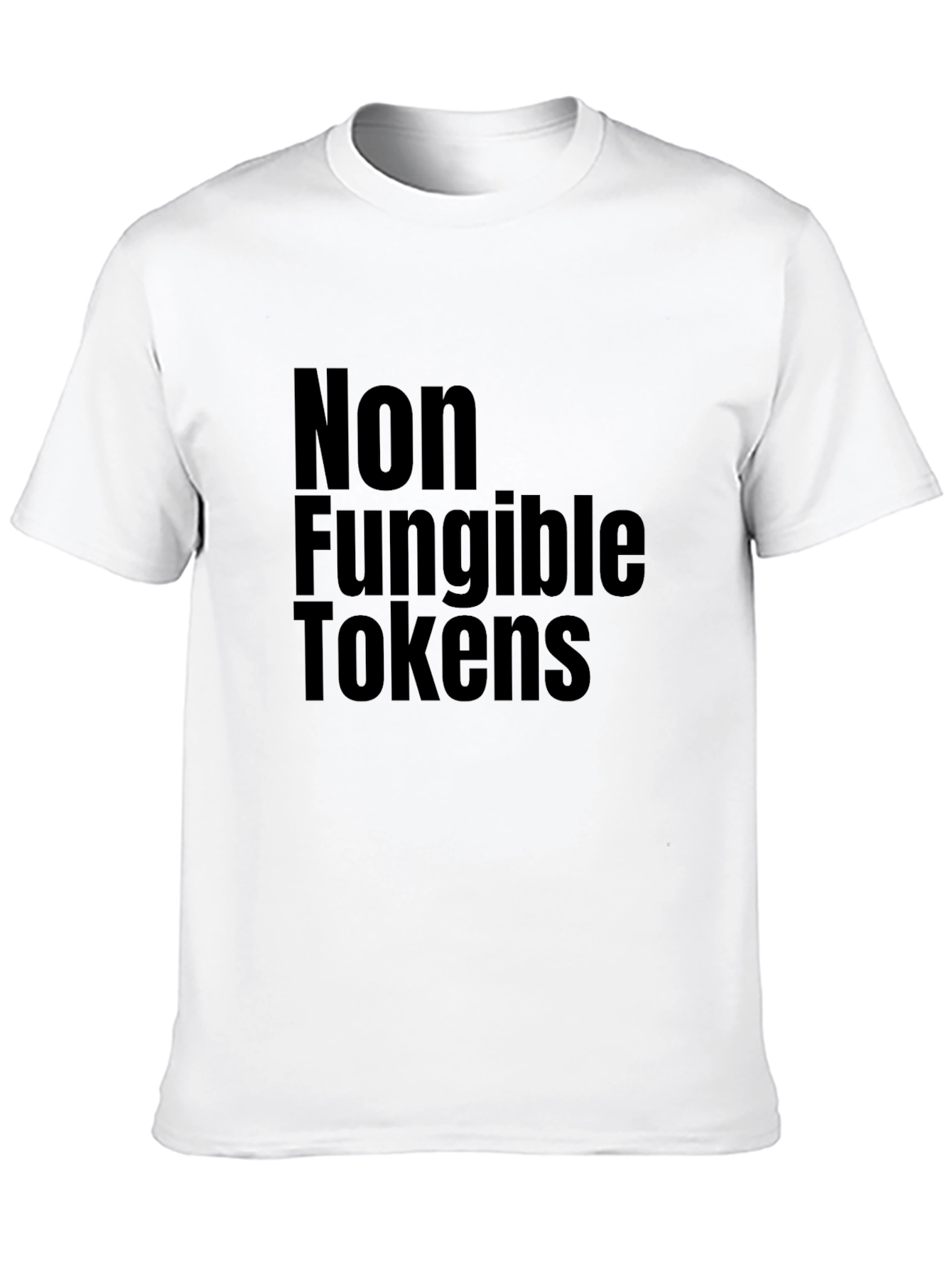 Non-Fungible Tokens Black T-Shirt - Crypto Tee