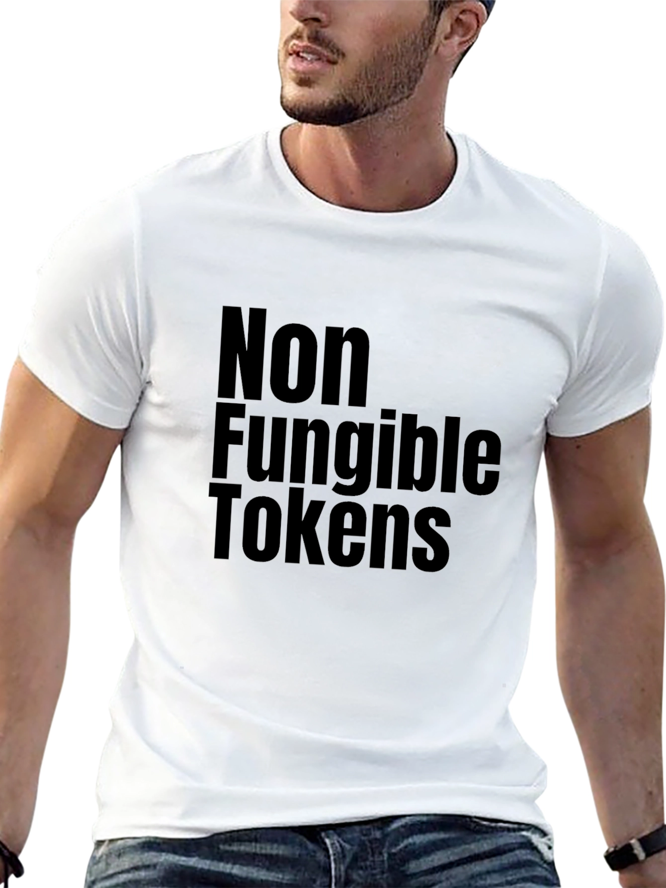 Non-Fungible Tokens Black T-Shirt - Crypto Tee