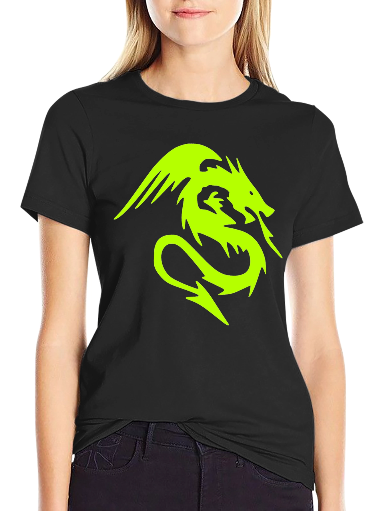 Dragon Graphic Black T-Shirt