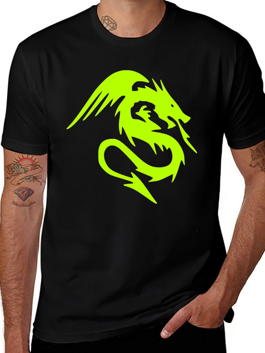 Dragon Graphic Black T-Shirt