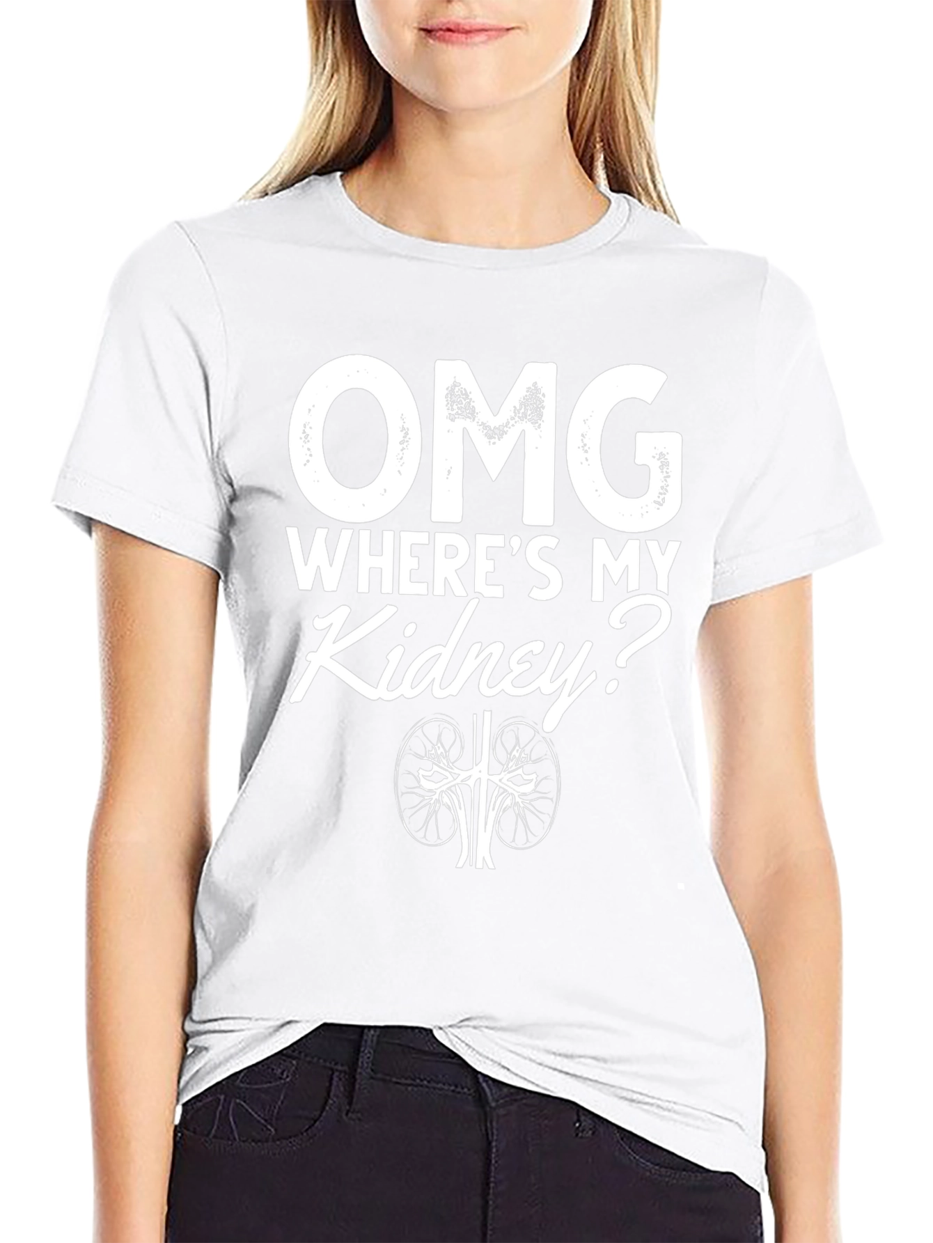 OMG Wheres My Kidney? Graphic Novelty T-Shirt