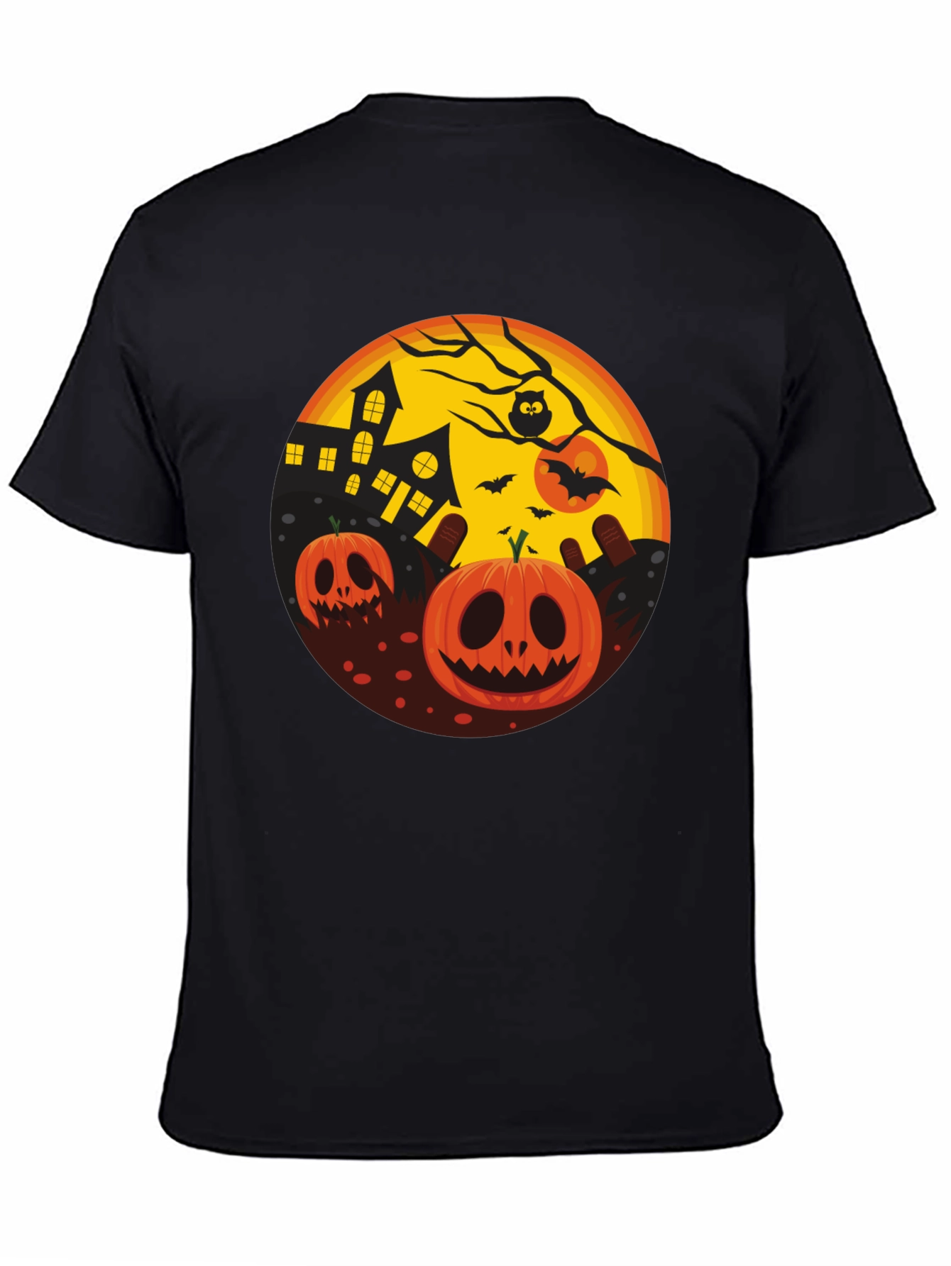 Halloween Pumpkin T-Shirt - Spooky Season Tee