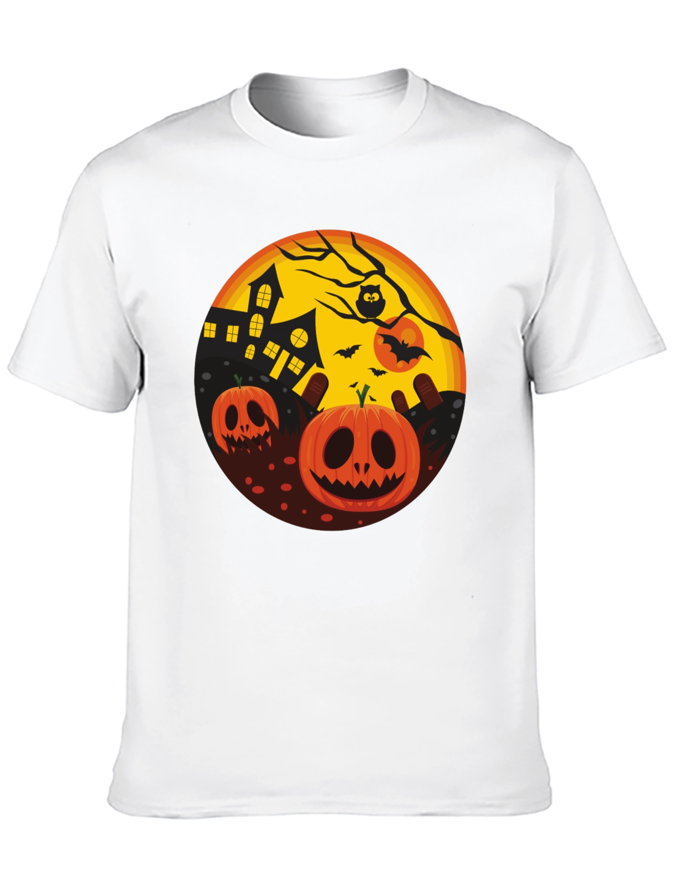 Halloween Pumpkin T-Shirt - Spooky Season Tee